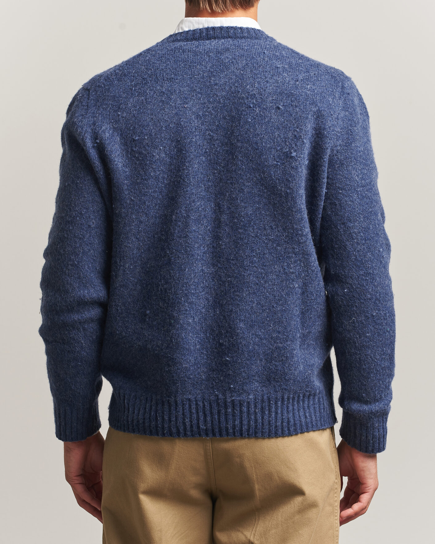 Men | Sweaters & Knitwear | Polo Ralph Lauren | Wool/Cashmere Pullover Navy Combo