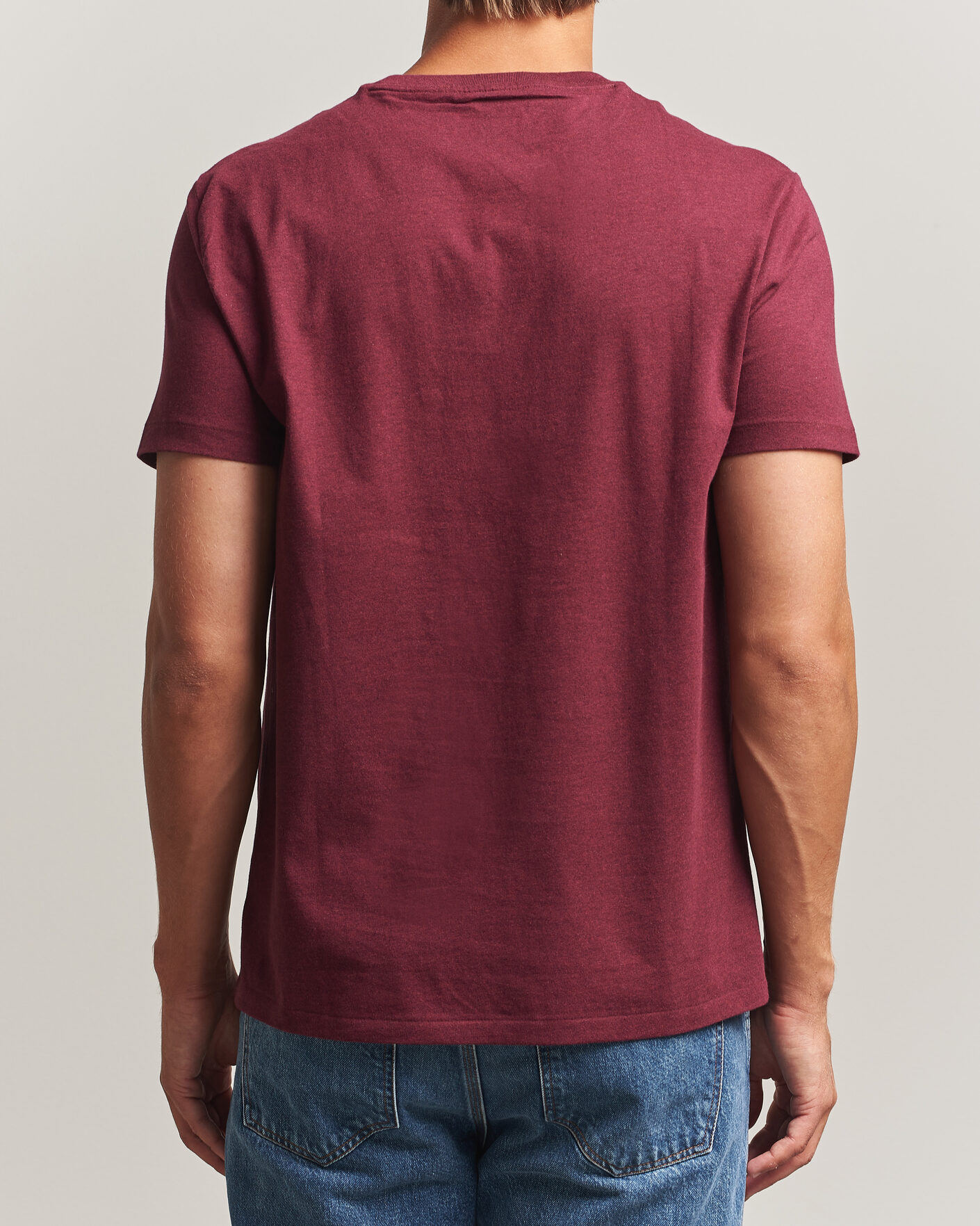 Men | T-Shirts | Polo Ralph Lauren | Custom Slim Fit T-shirt Spring Wine Heather