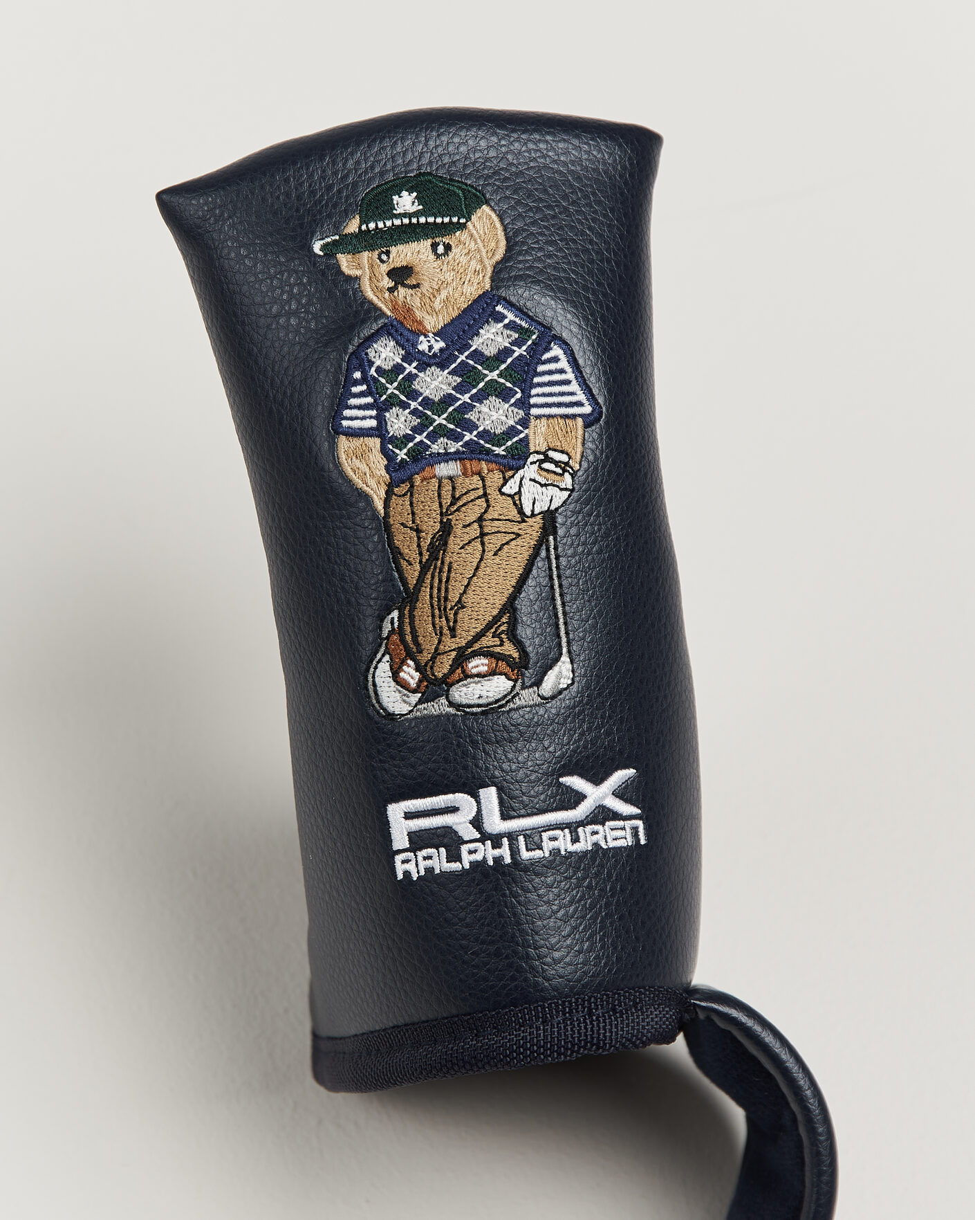 Polo Ralph Lauren Bear Putter Headcover Navy at CareOfCarl.com