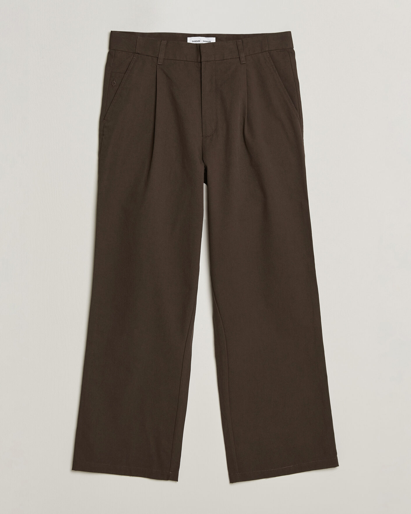 Men | Trousers | Samsøe Samsøe | Valentin Pleated Trousers Delicioso
