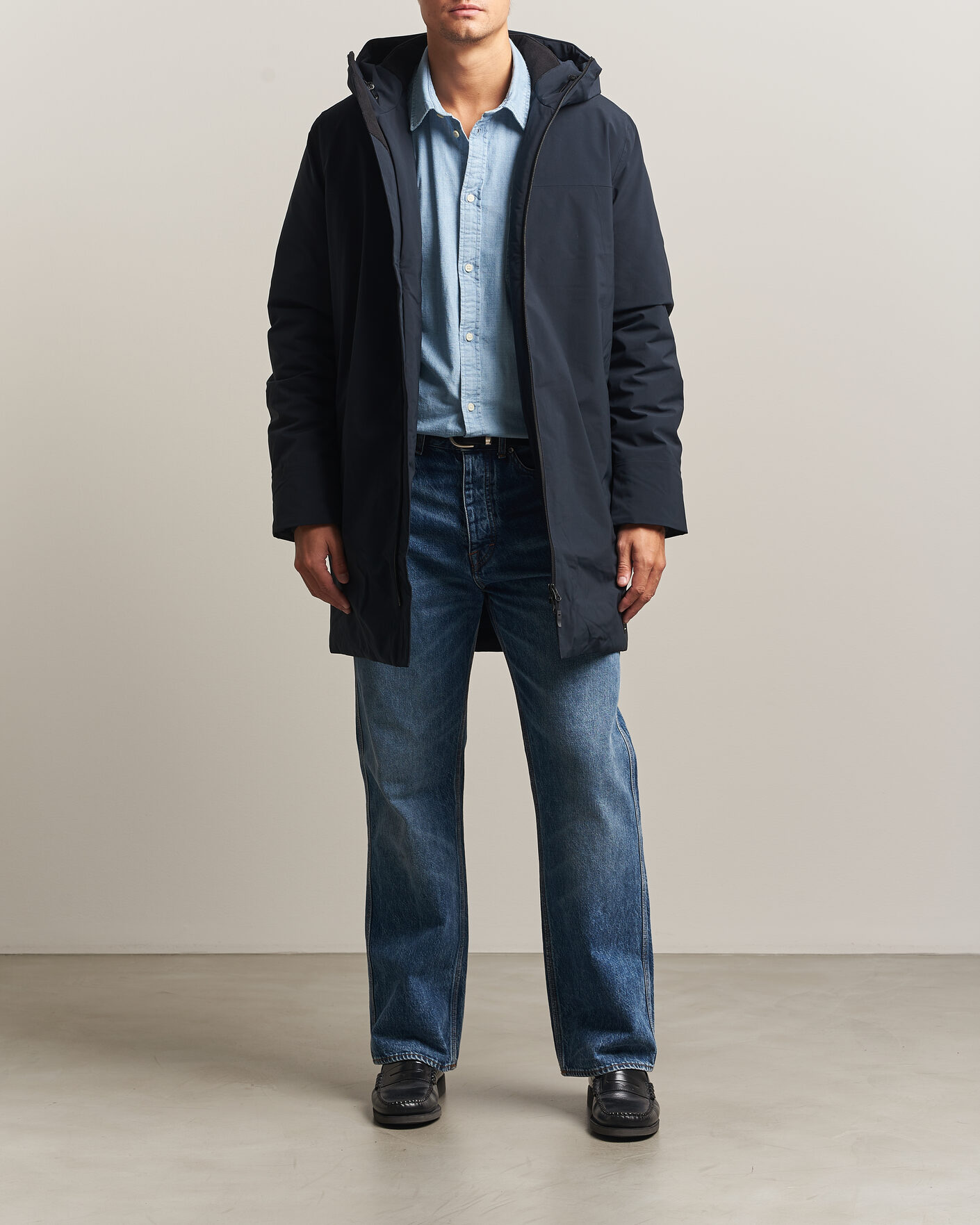 Men | Coats & Jackets | Samsøe Samsøe | Claus Down Parka Salute Navy