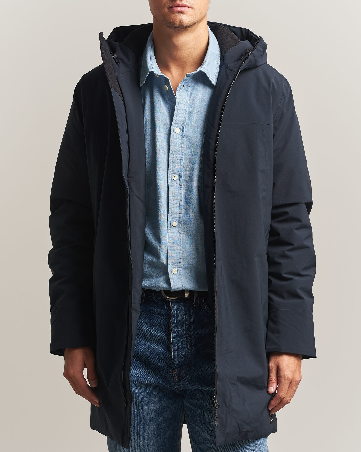 Men | Coats & Jackets | Samsøe Samsøe | Claus Down Parka Salute Navy