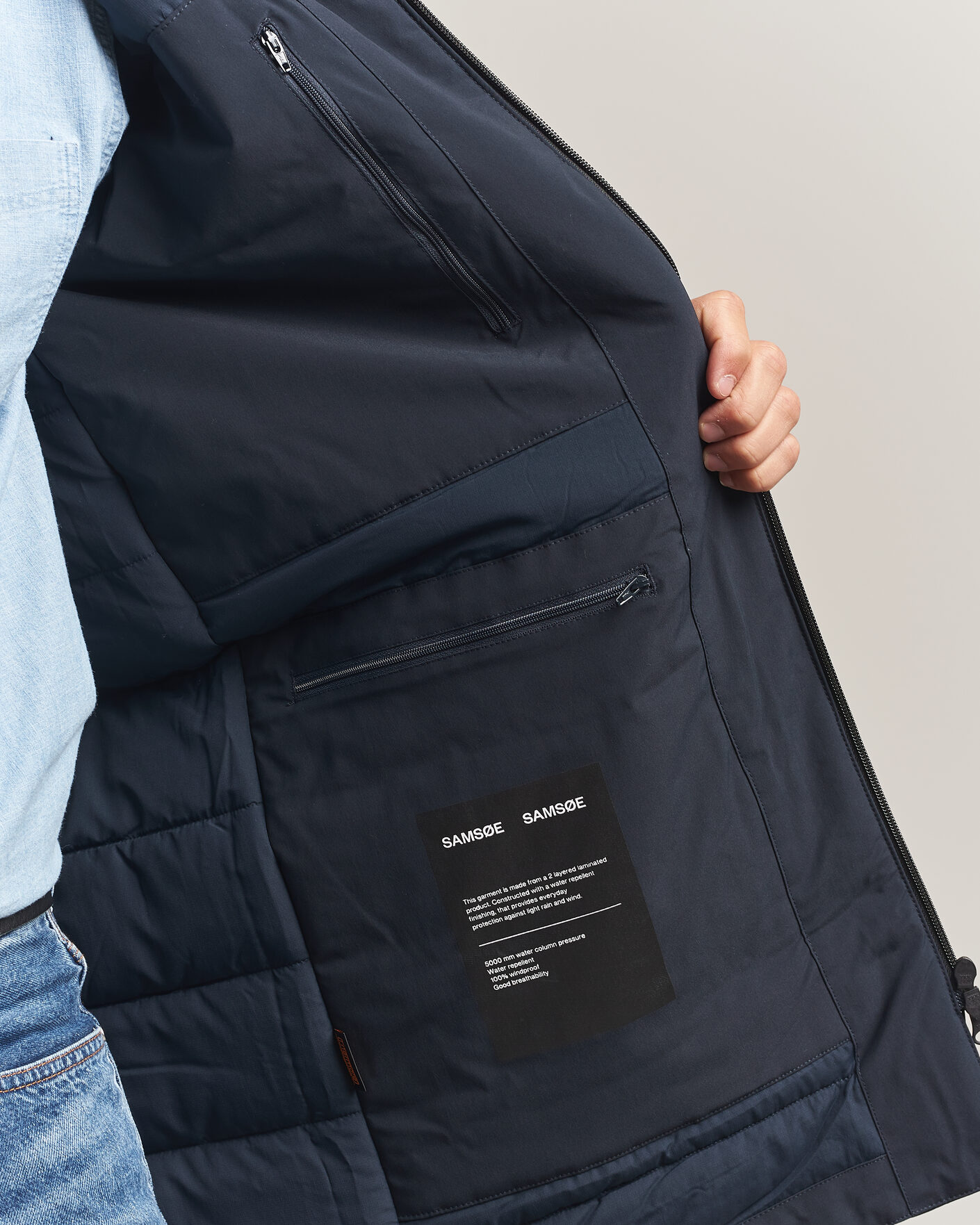 Men | Coats & Jackets | Samsøe Samsøe | Claus Down Parka Salute Navy