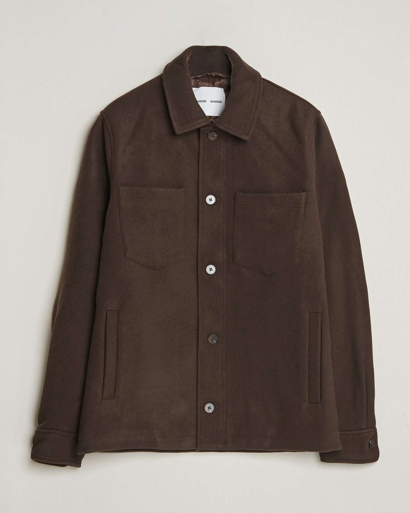 Men | Coats & Jackets | Samsøe Samsøe | Pally Padded Shirt Jacket Delicioso