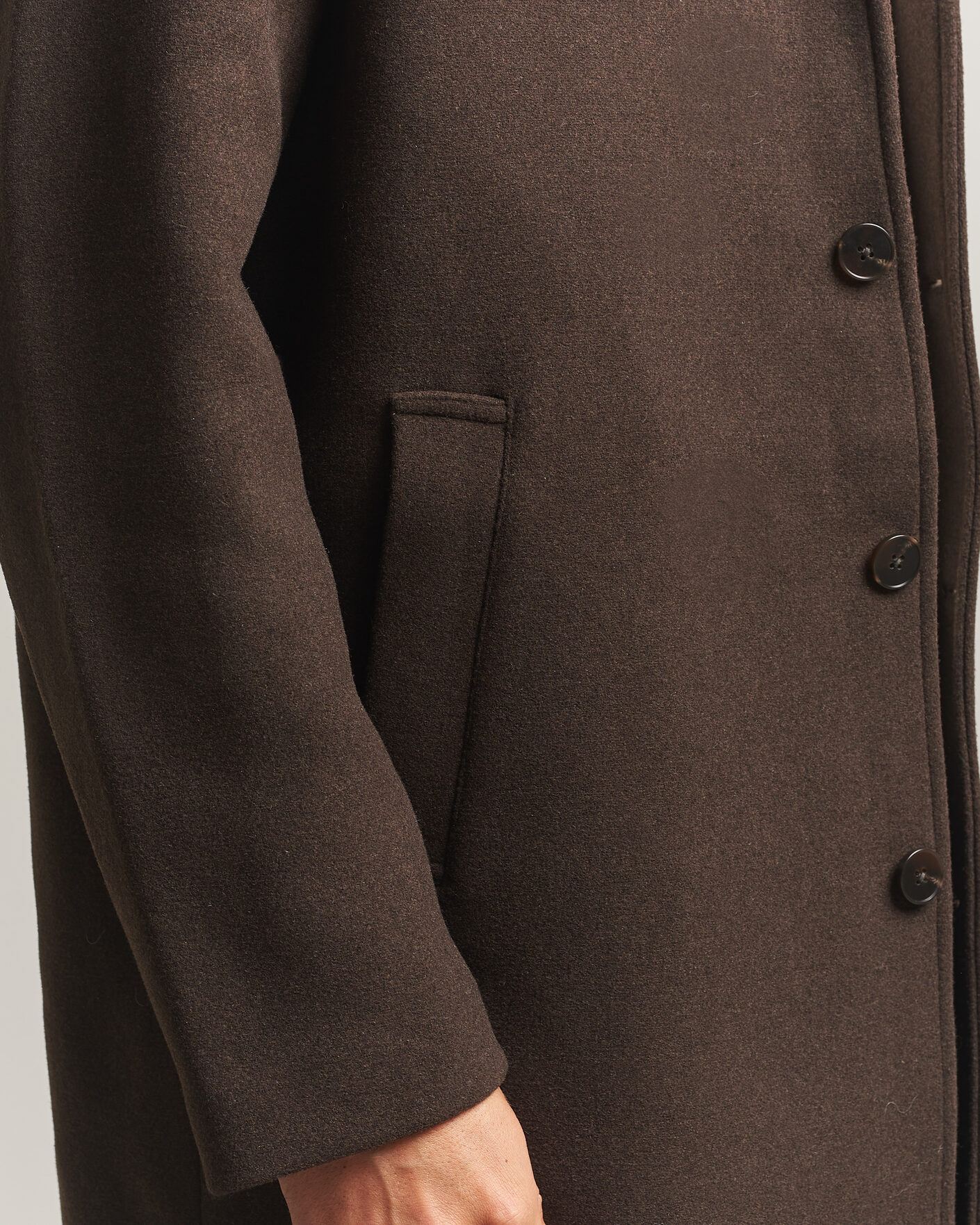 Men | Coats & Jackets | Samsøe Samsøe | Falco Wool Coat Delicioso