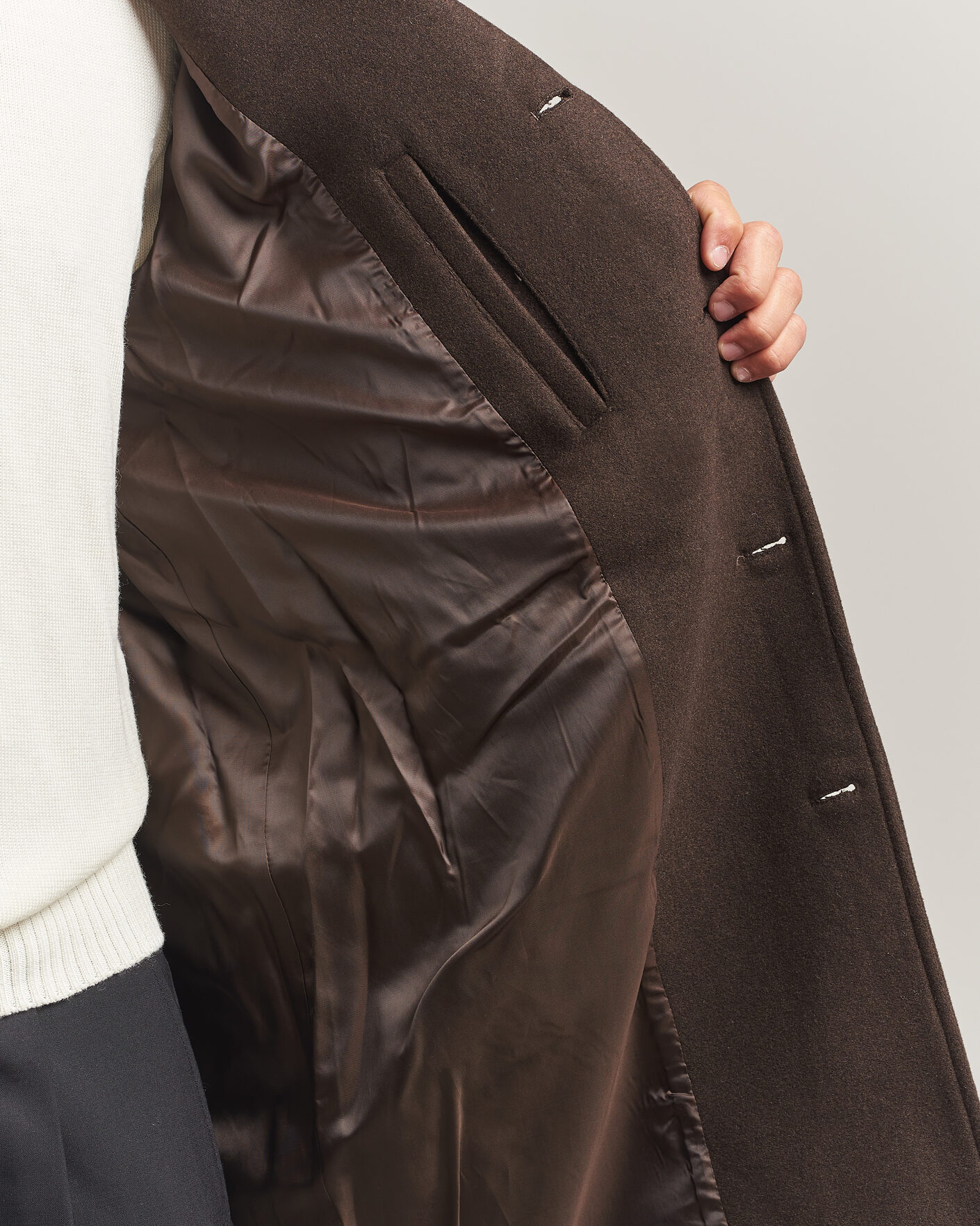 Men | Coats & Jackets | Samsøe Samsøe | Falco Wool Coat Delicioso