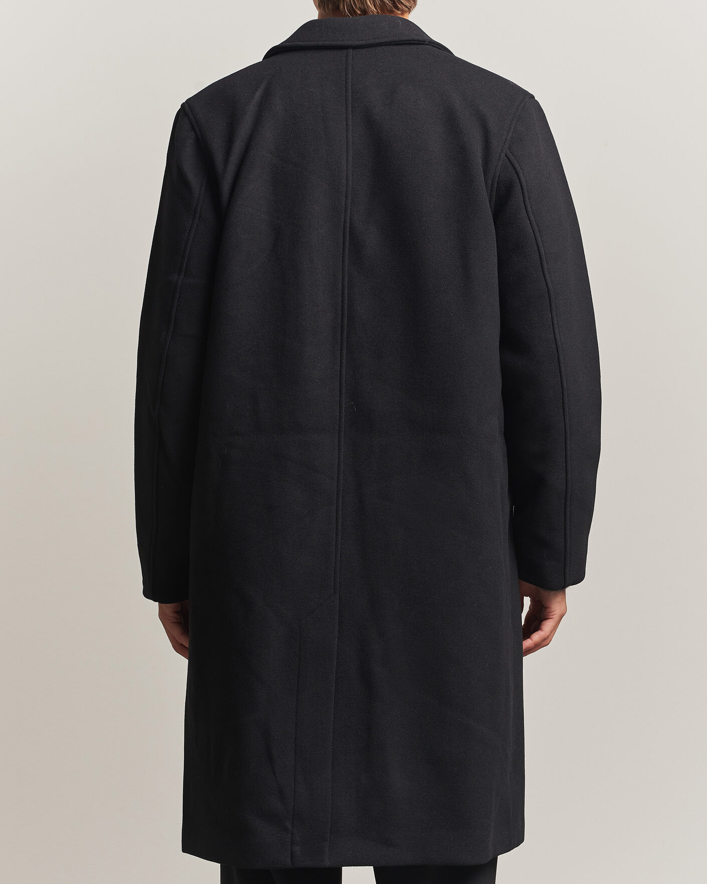 Men | Coats & Jackets | Samsøe Samsøe | Falco Wool Coat Black