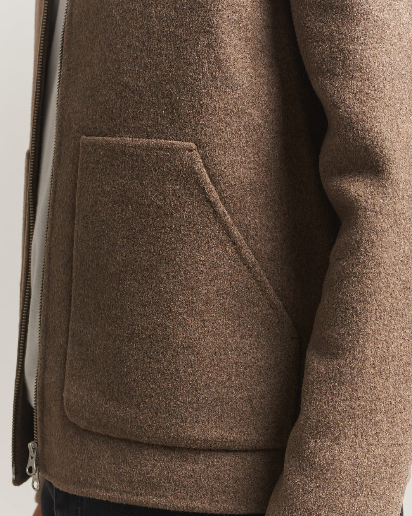 Men | Coats & Jackets | Samsøe Samsøe | Paulo Wool Shirt Jacket Lead Gray Melange