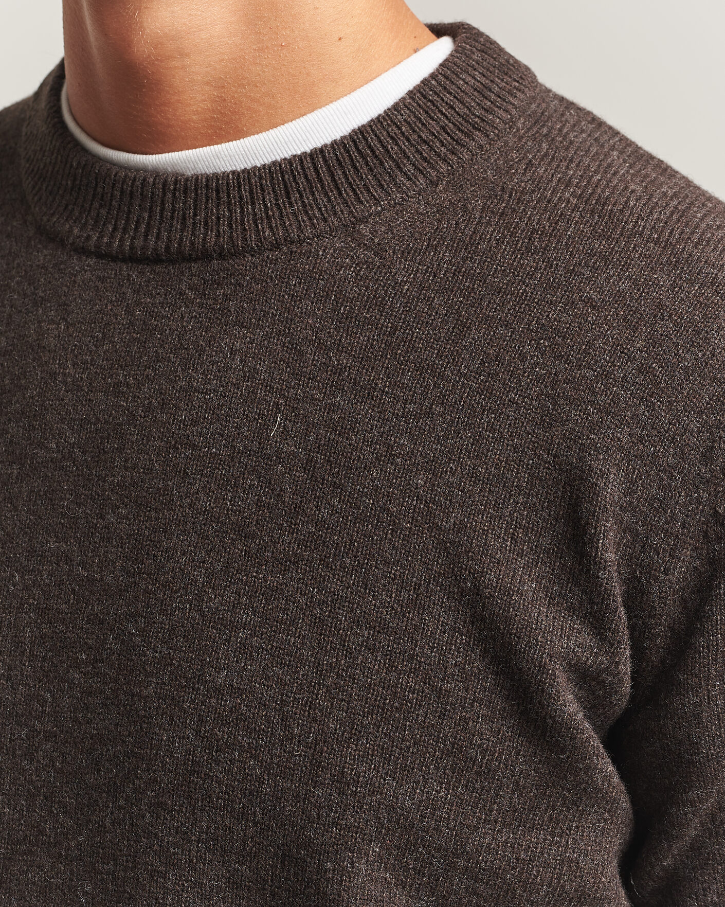 Men | Sweaters & Knitwear | Samsøe Samsøe | Isak Knitted Crew Neck Delicioso
