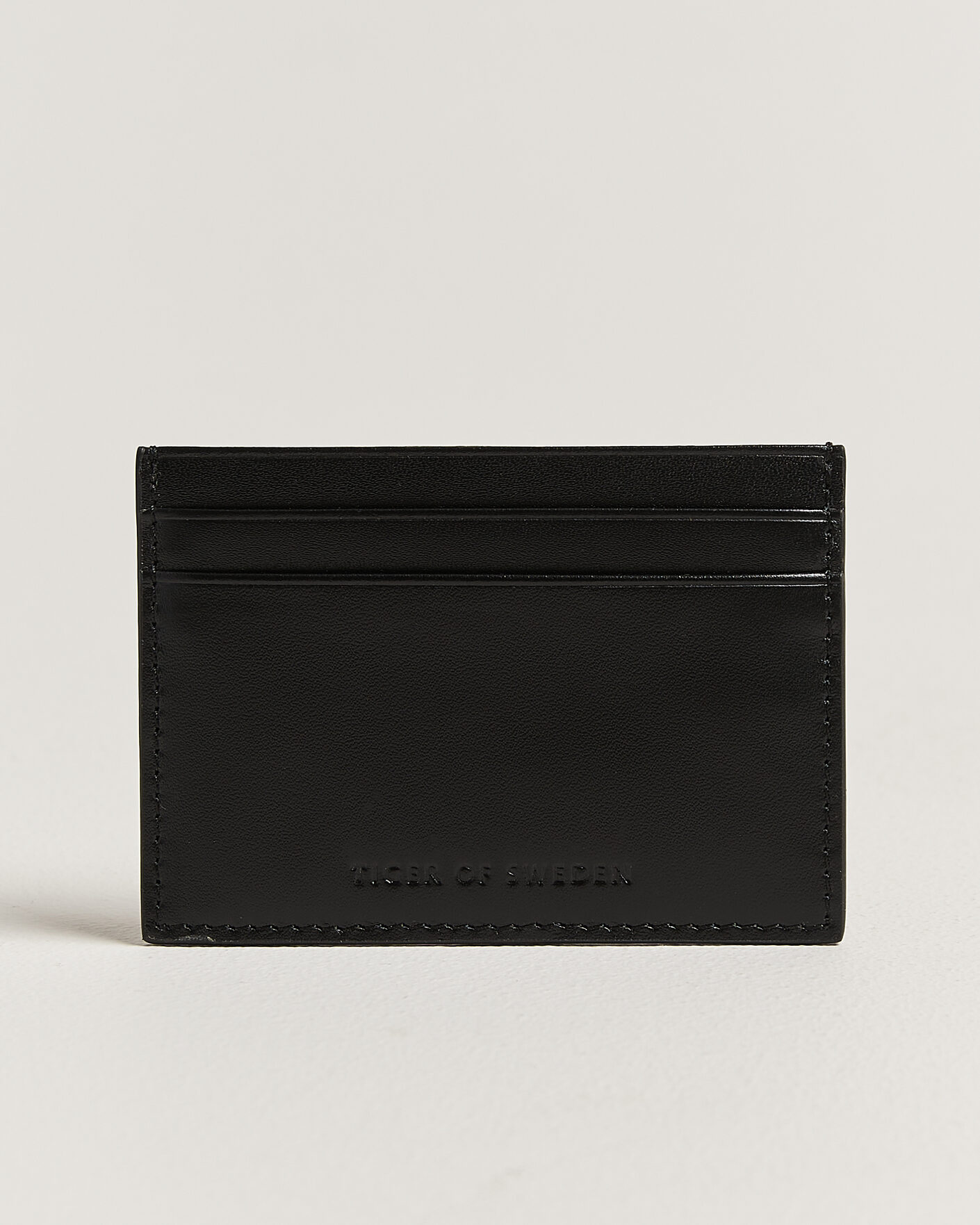 Men | Wallets | Tiger of Sweden | Wake Leather Card Holder Black
