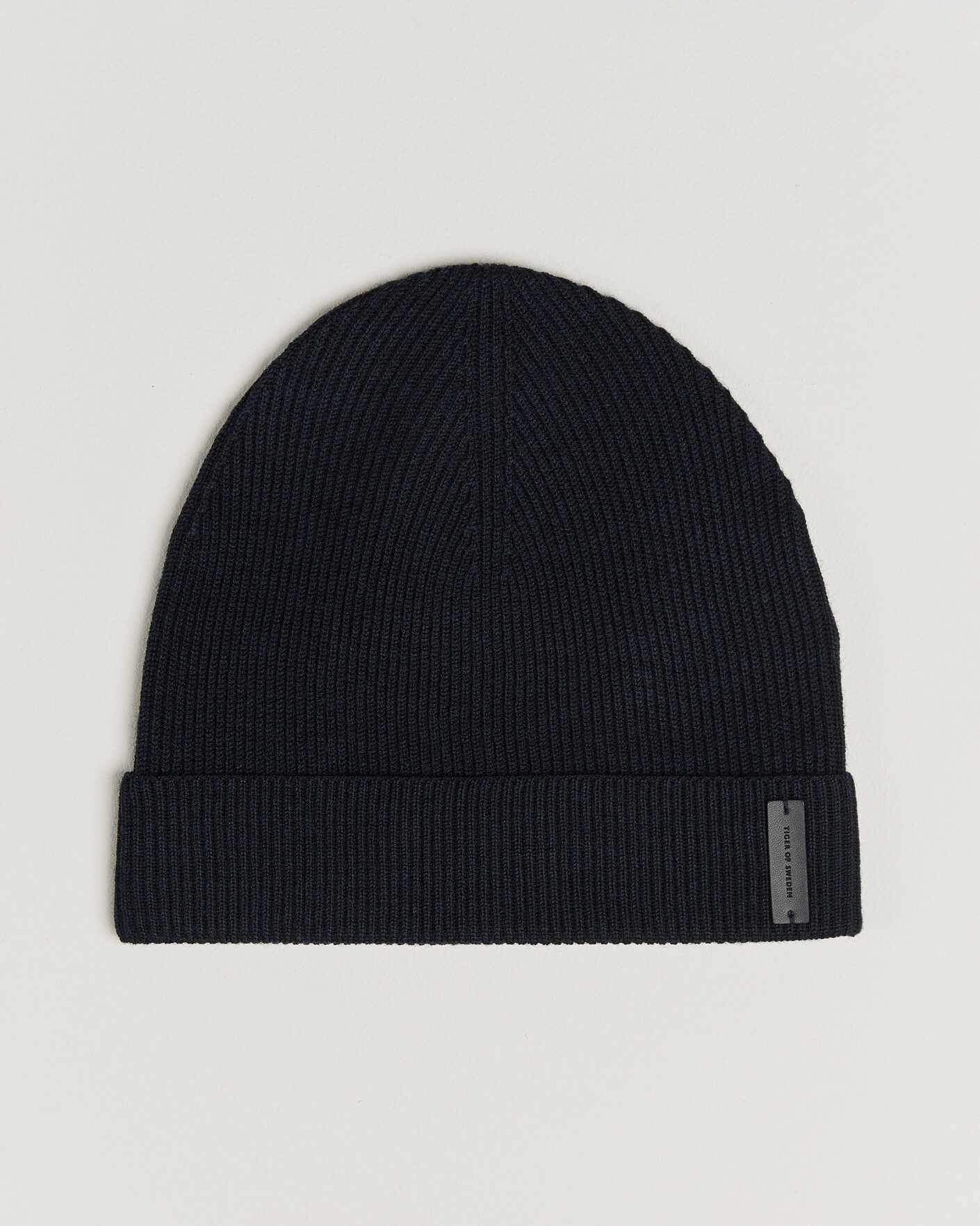 Men | Beanies | Tiger of Sweden | Caldu Wool Beanie Light Ink