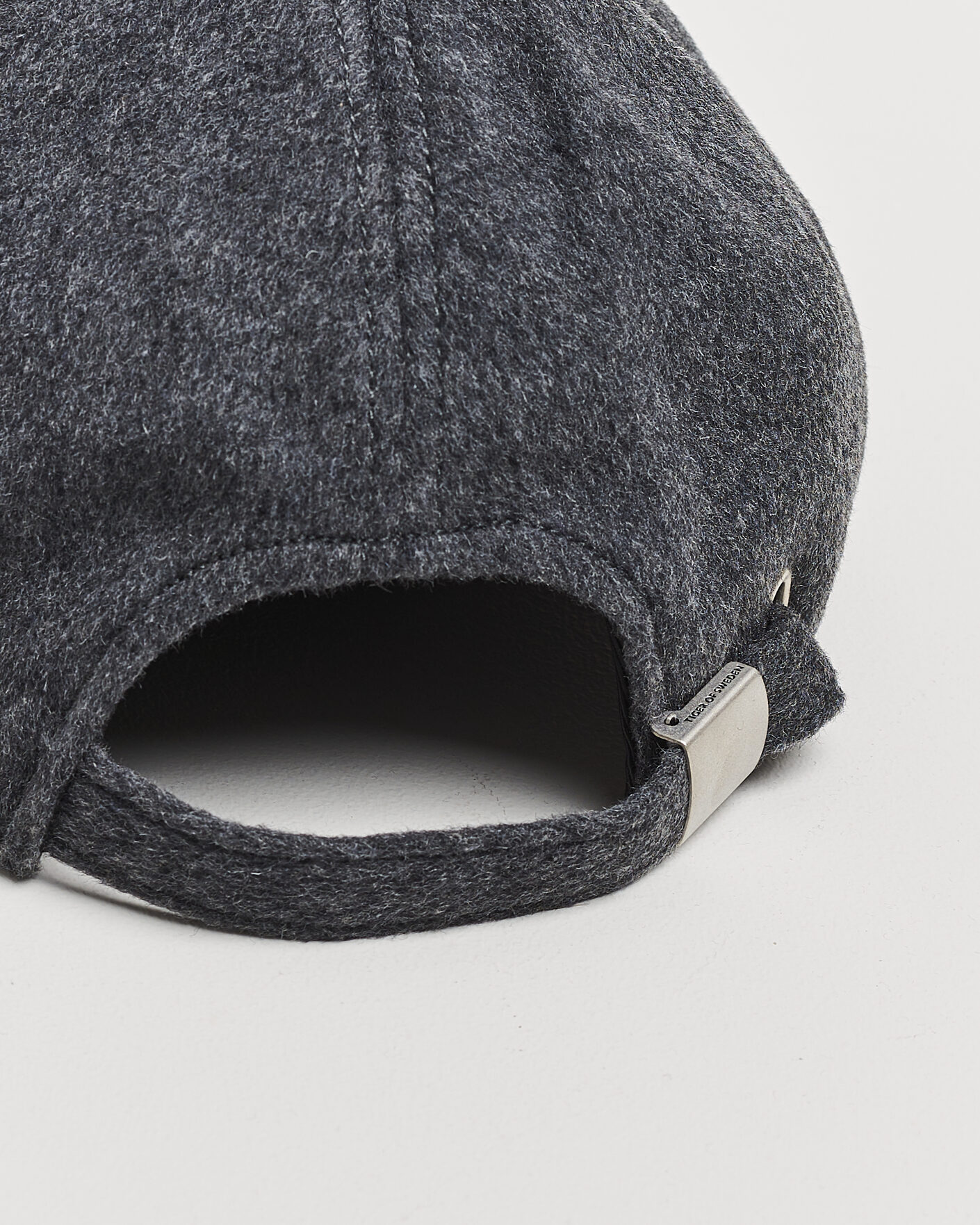 Men | Hats & Caps | Tiger of Sweden | Hent Wool/Cashmere Cap Dark Grey Melange