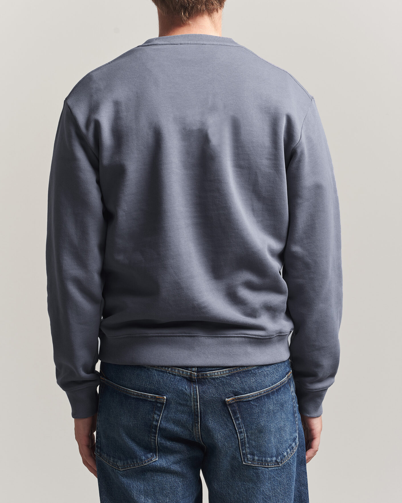 Men | Sweaters & Knitwear | Tiger of Sweden | Emerson Crew Neck Sweatshirt Iron Haze