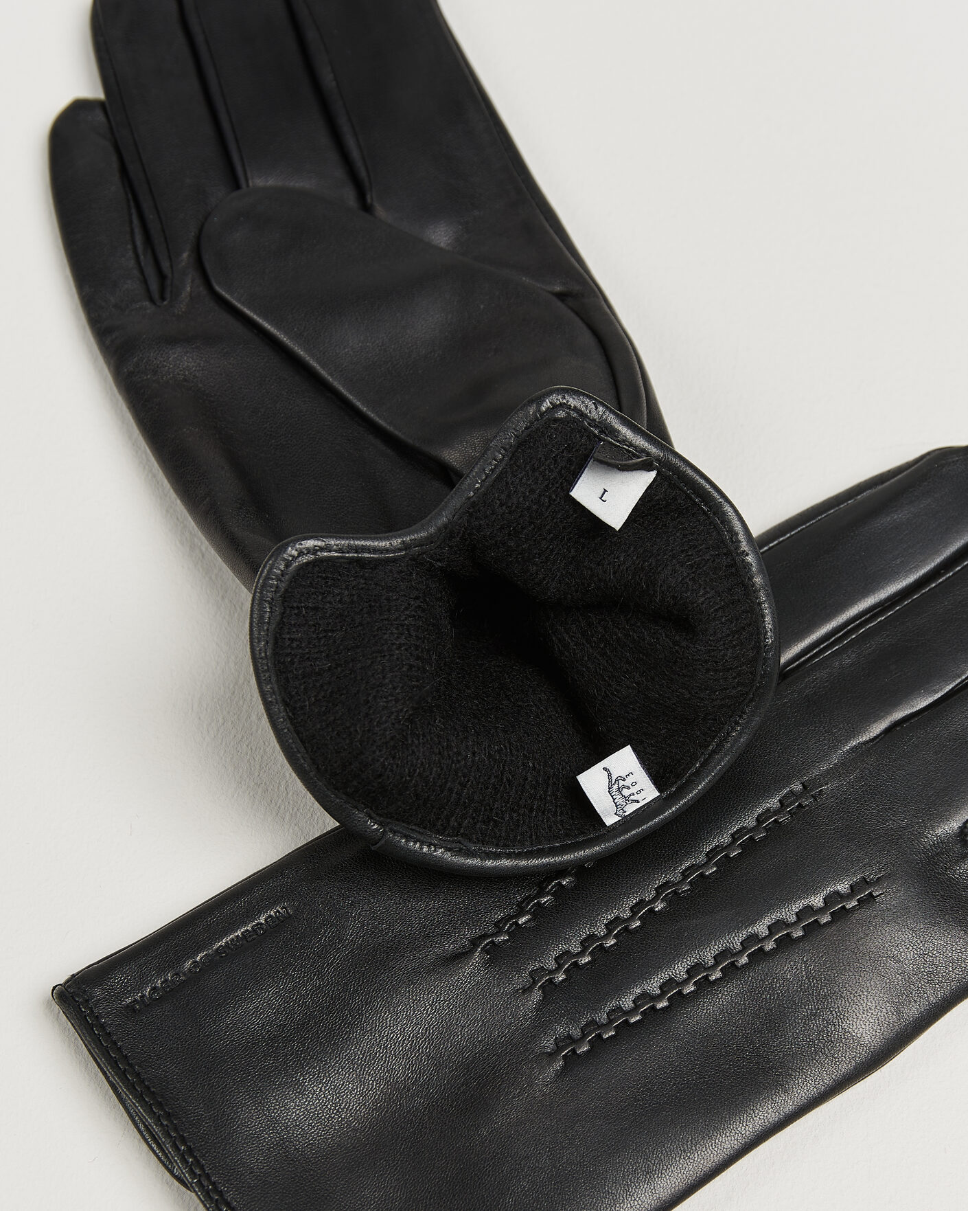 Men | Gloves | Tiger of Sweden | Garvin Leather Gloves Black