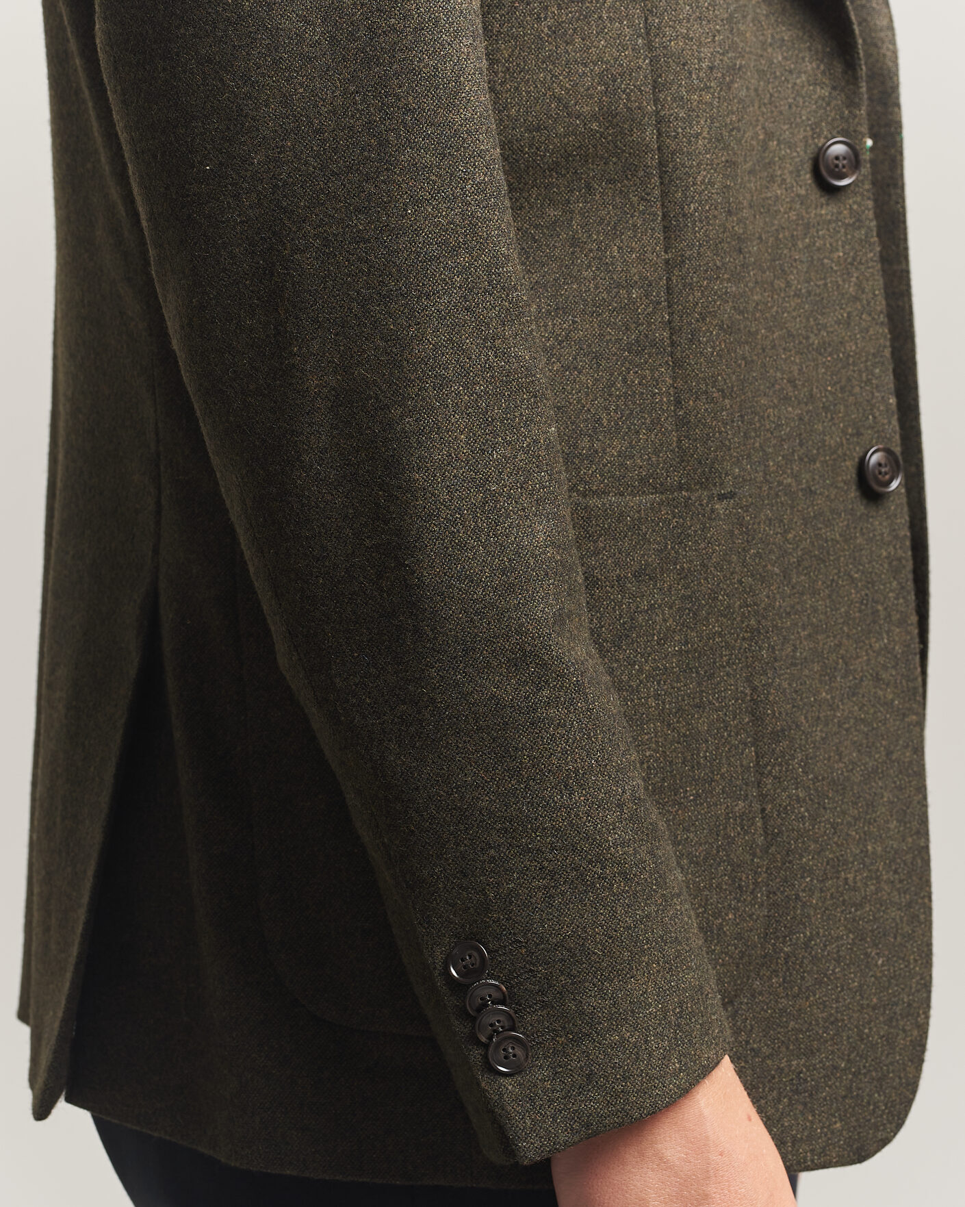 Men | Blazers | Tiger of Sweden | Justin Wool Flannel Suit Blazer Muted Canopy