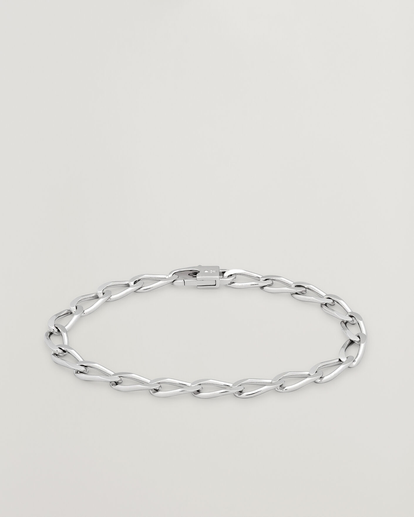 Men | Jewellery | Tom Wood | Arlo Large Bracelet Silver