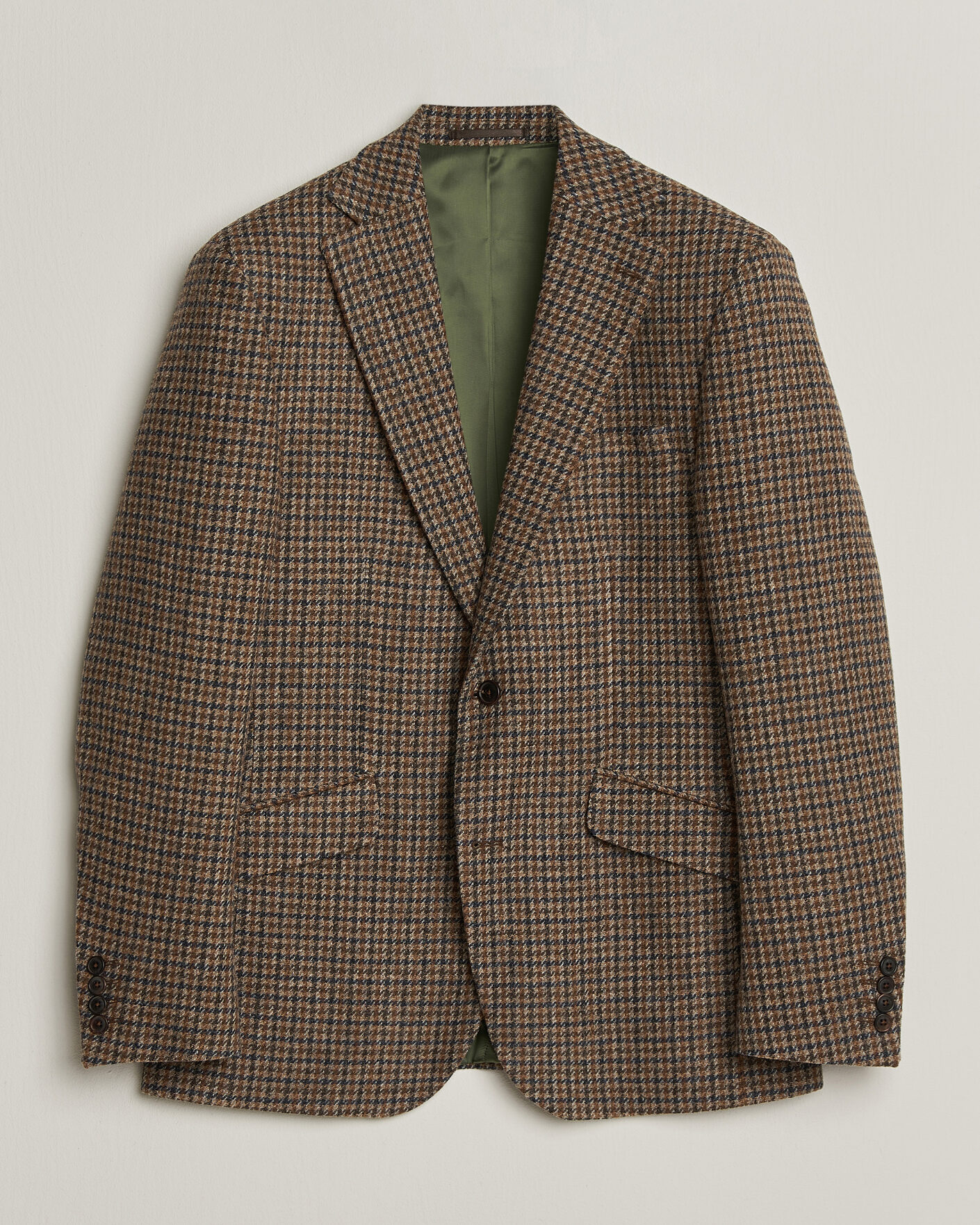 Men | Blazers | Walker Slater | Edward Lambswool Puppytooth Blazer Sandstone