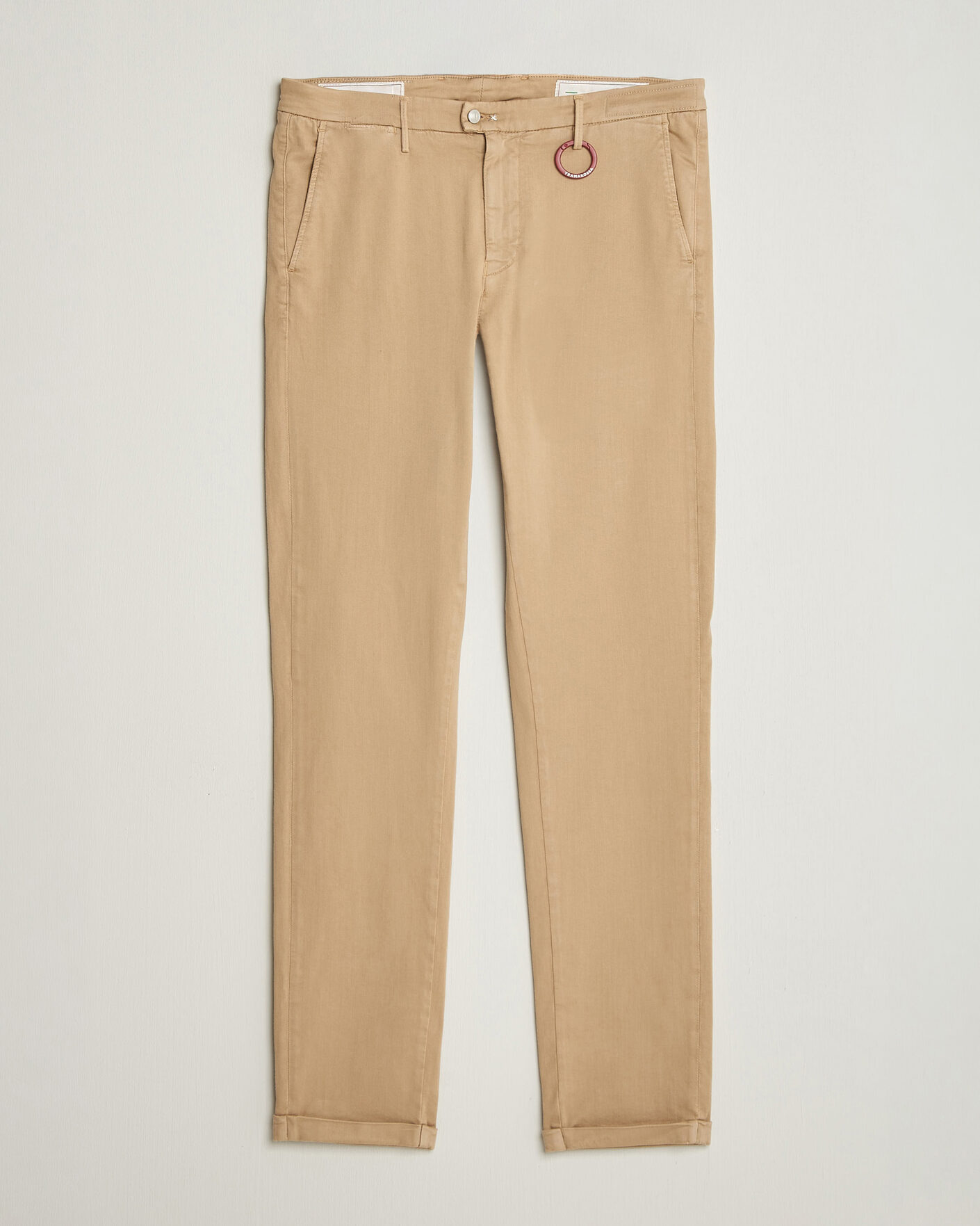 Men | Trousers | Tramarossa | Luis Superstrech Cotton Chino Beige