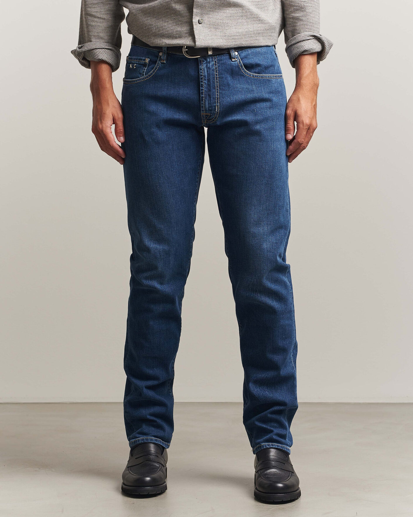Men | Jeans | Tramarossa | Michelangelo Stretch Jeans Mid Blue