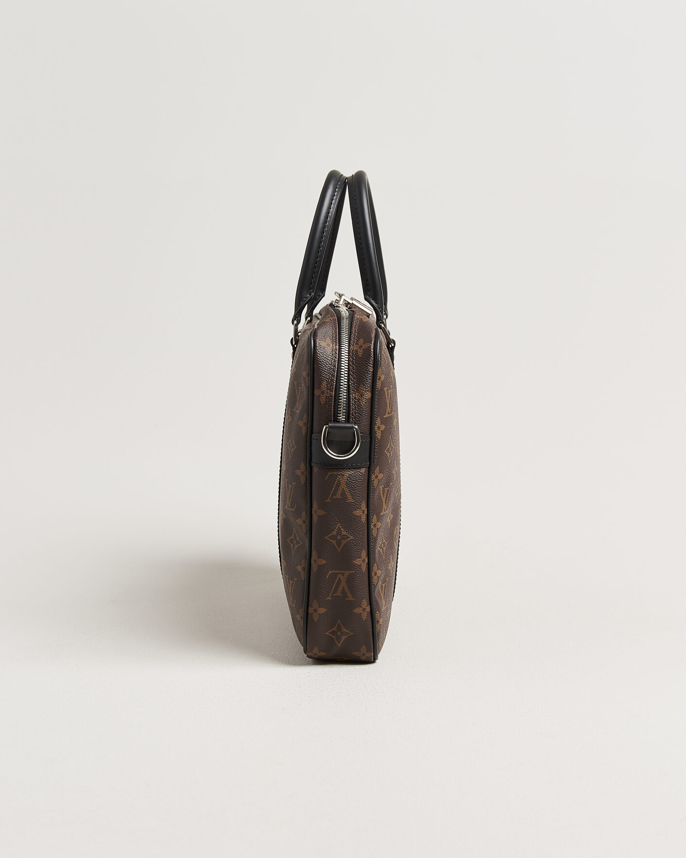 Men | Pre-Owned & Vintage Bags | Louis Vuitton Pre-Owned | Porte-Documents Voyage Briefcase Monogram Macassar