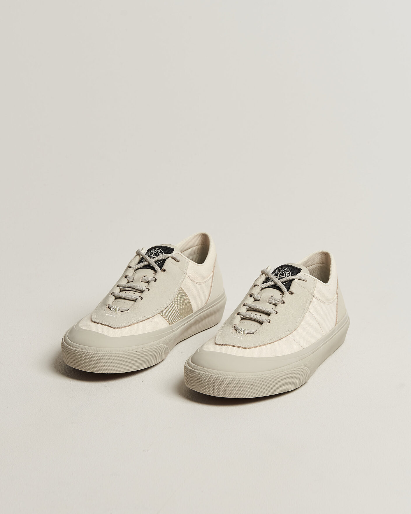Men | Sneakers | Stone Island | Low Top Canvas Sneaker Ivory