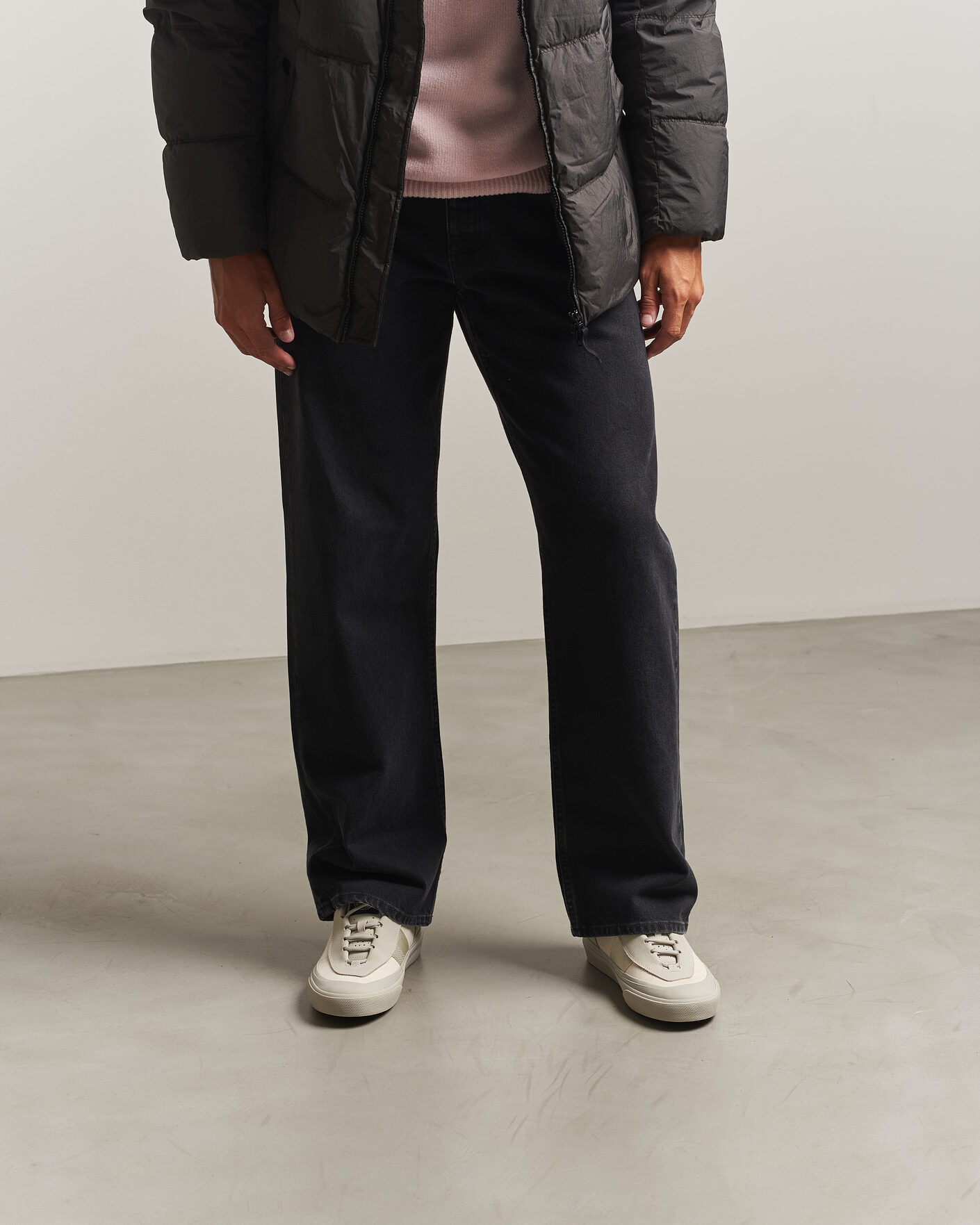 Men | Sneakers | Stone Island | Low Top Canvas Sneaker Ivory