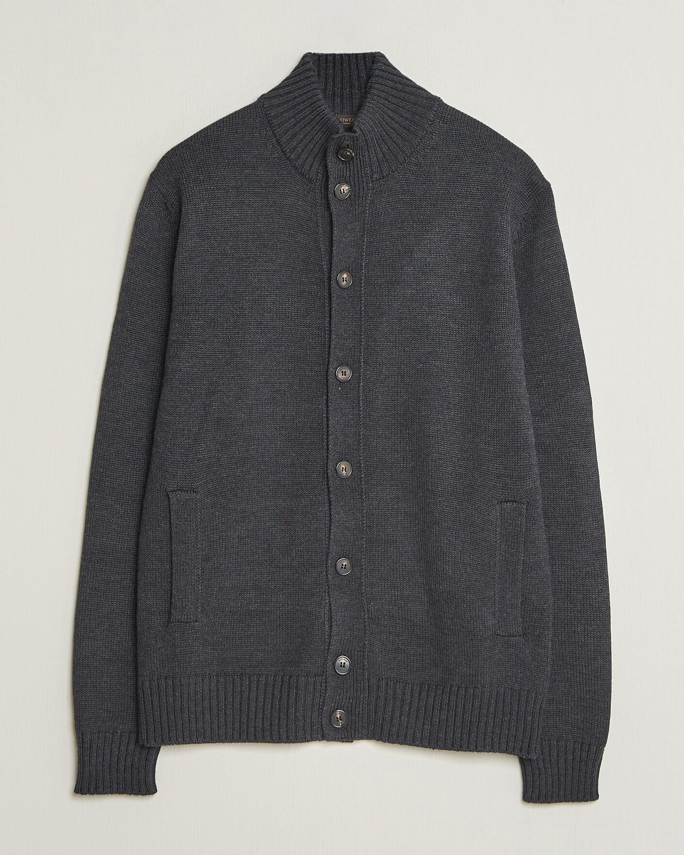 Men | Sweaters & Knitwear | Zanone | Virgin Merino Wool Chioto Grey Melange