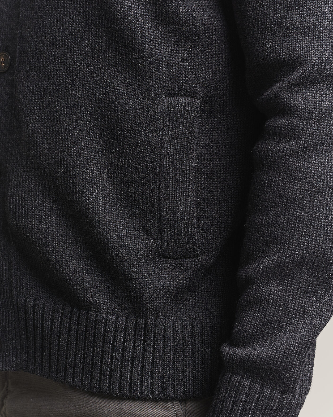 Men | Sweaters & Knitwear | Zanone | Virgin Merino Wool Chioto Grey Melange