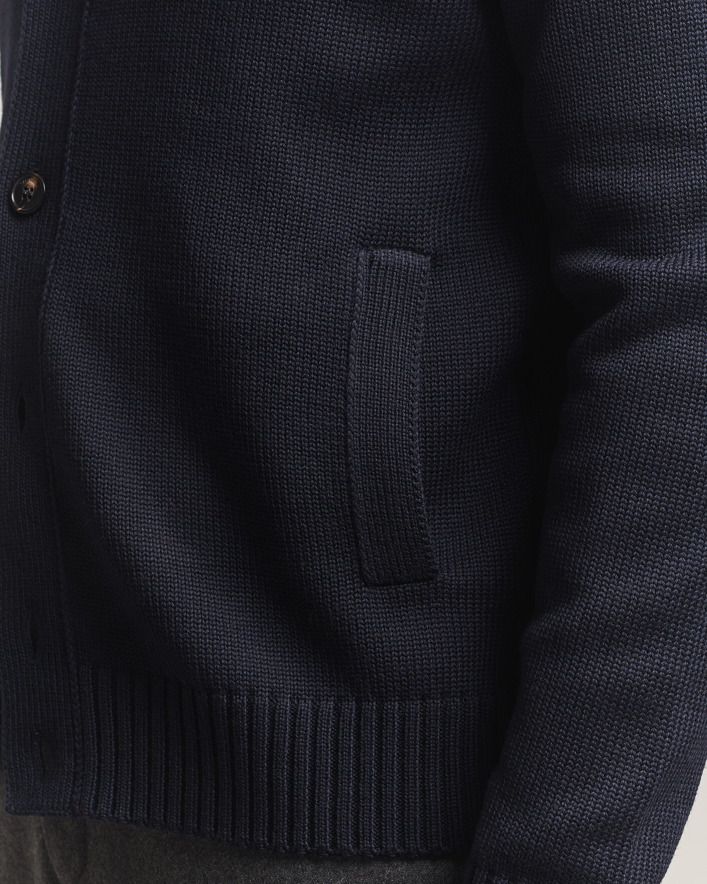 Men | Sweaters & Knitwear | Zanone | Virgin Merino Wool Chioto Navy