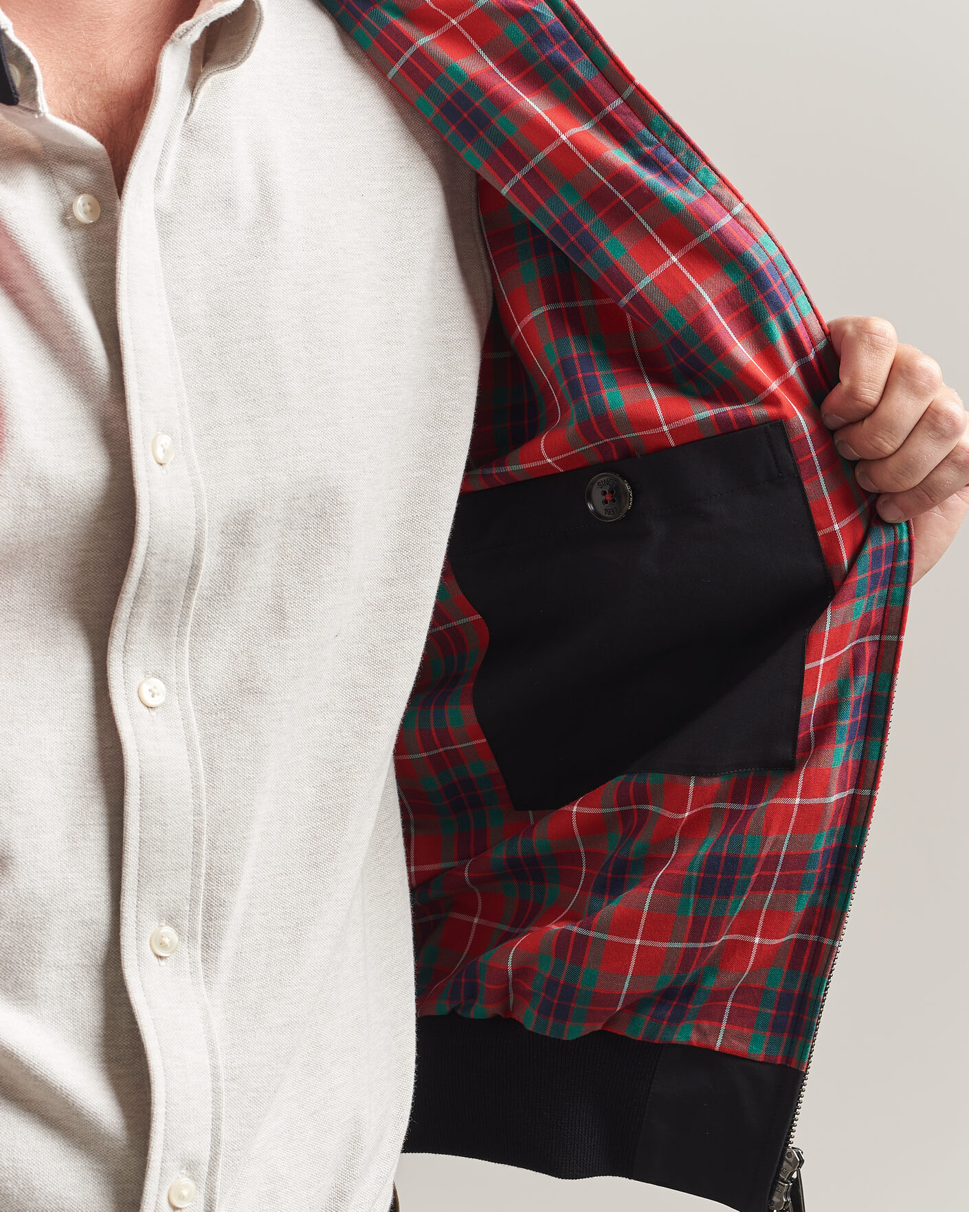 Men | Coats & Jackets | Baracuta | G9 Original Harrington Jacket Black