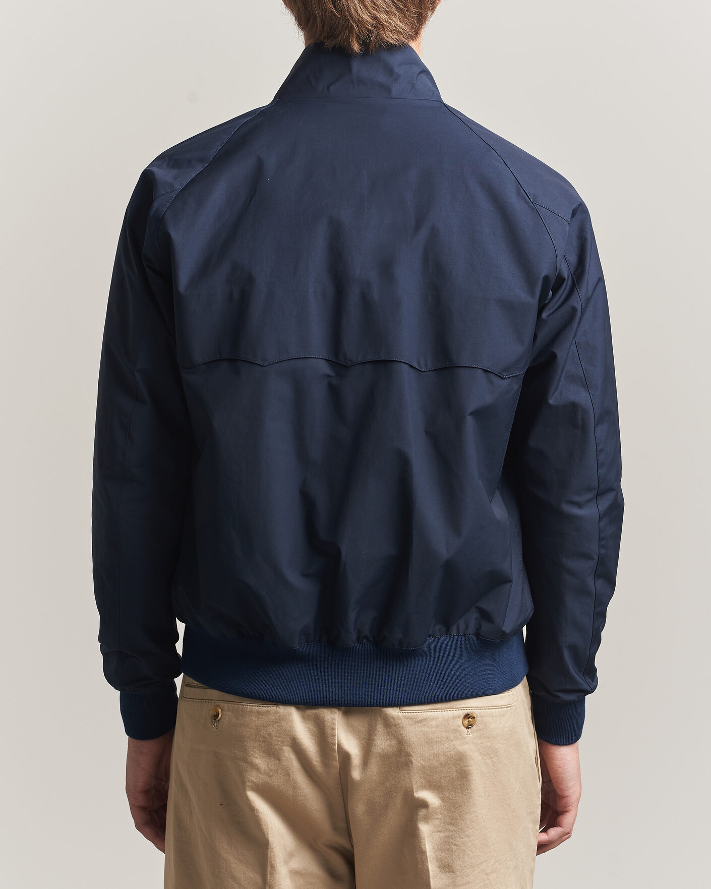 Baracuta G9 Original Harrington Jacket Navy at CareOfCarl.com