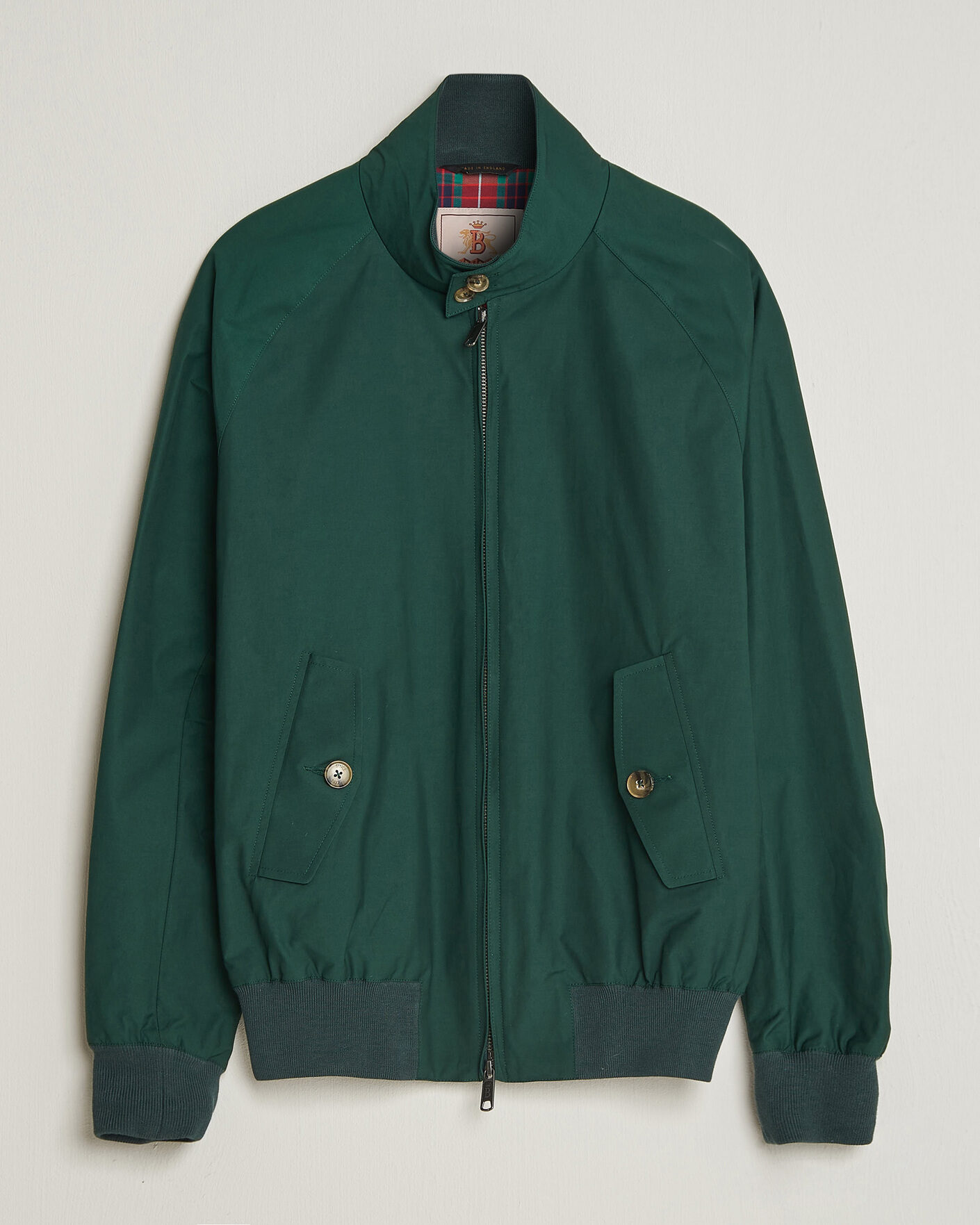 Men | Coats & Jackets | Baracuta | G9 Original Harrington Jacket Racing Green