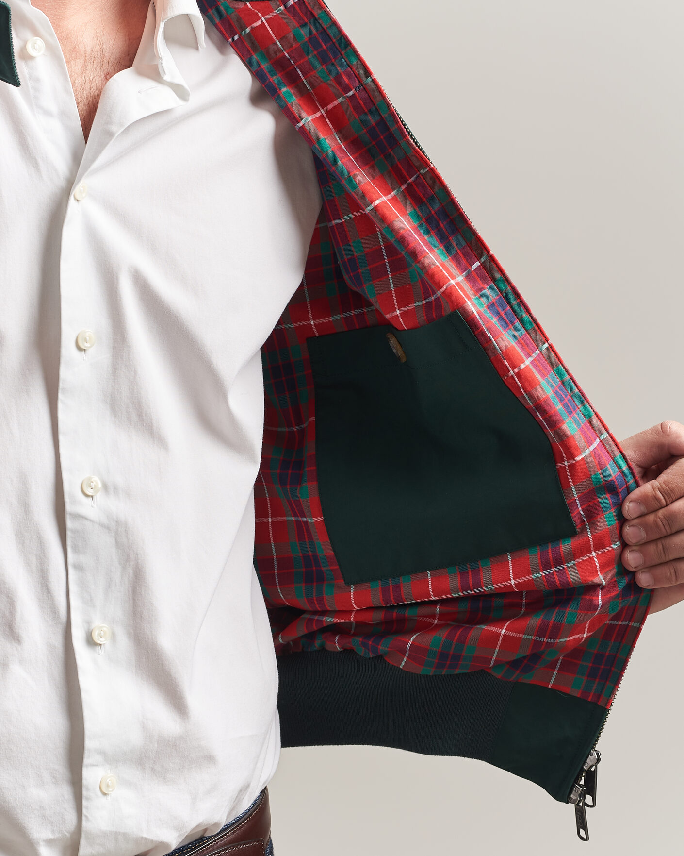 Men | Coats & Jackets | Baracuta | G9 Original Harrington Jacket Racing Green