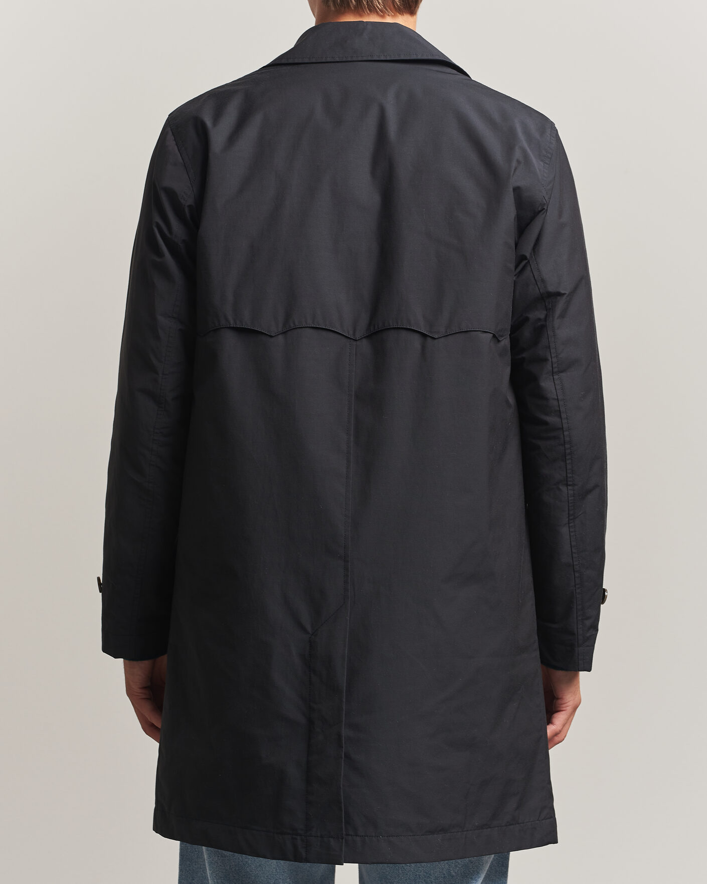 Men | Coats & Jackets | Baracuta | G10 Detachable Cloth Coat Dark Navy
