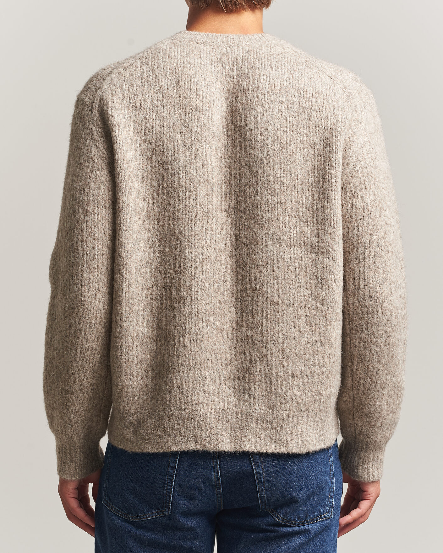 Men | Sweaters & Knitwear | Sunflower | Yak Sweater Dark Oat