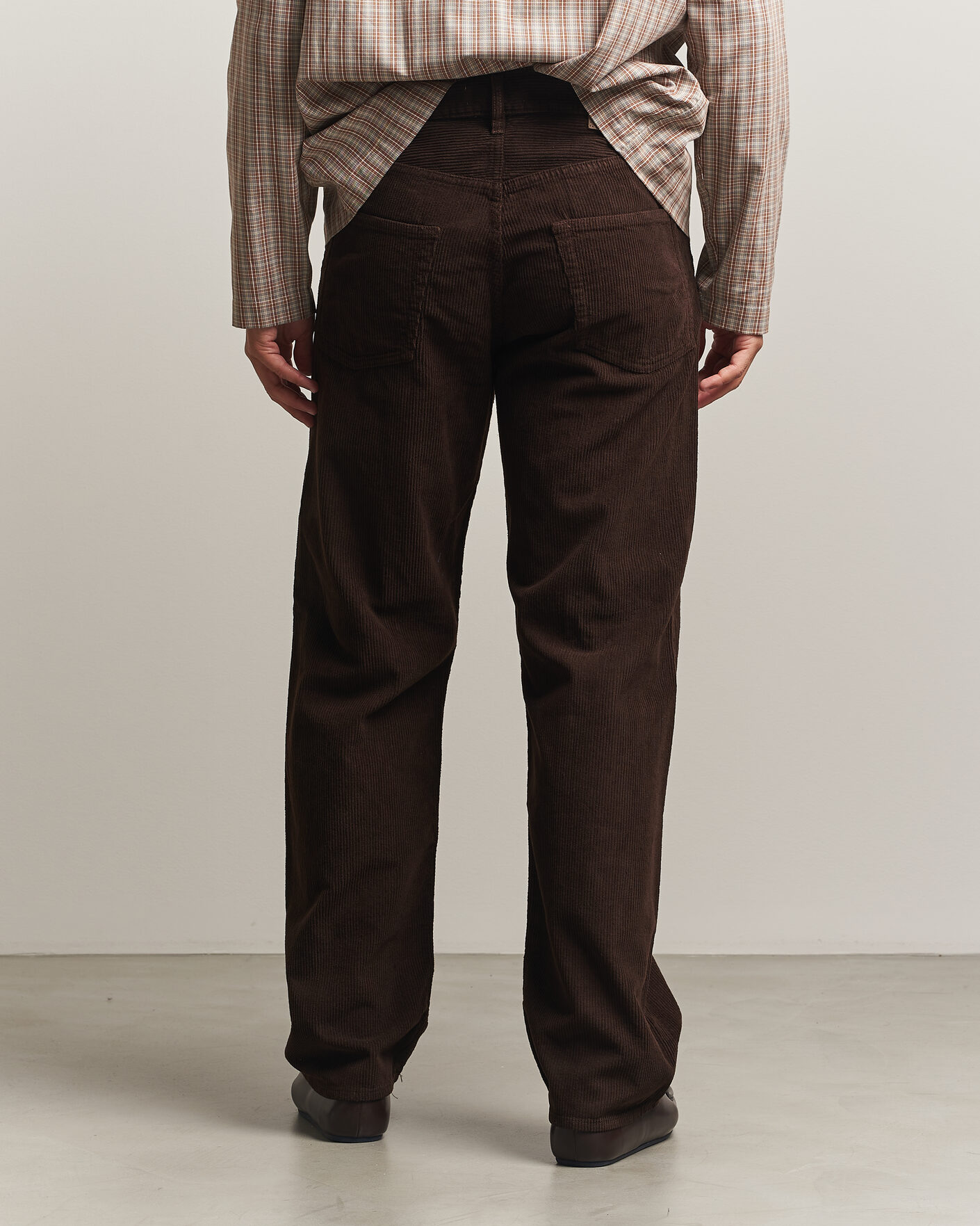 Men | Trousers | Sunflower | Loose Corduroy Pants Brown