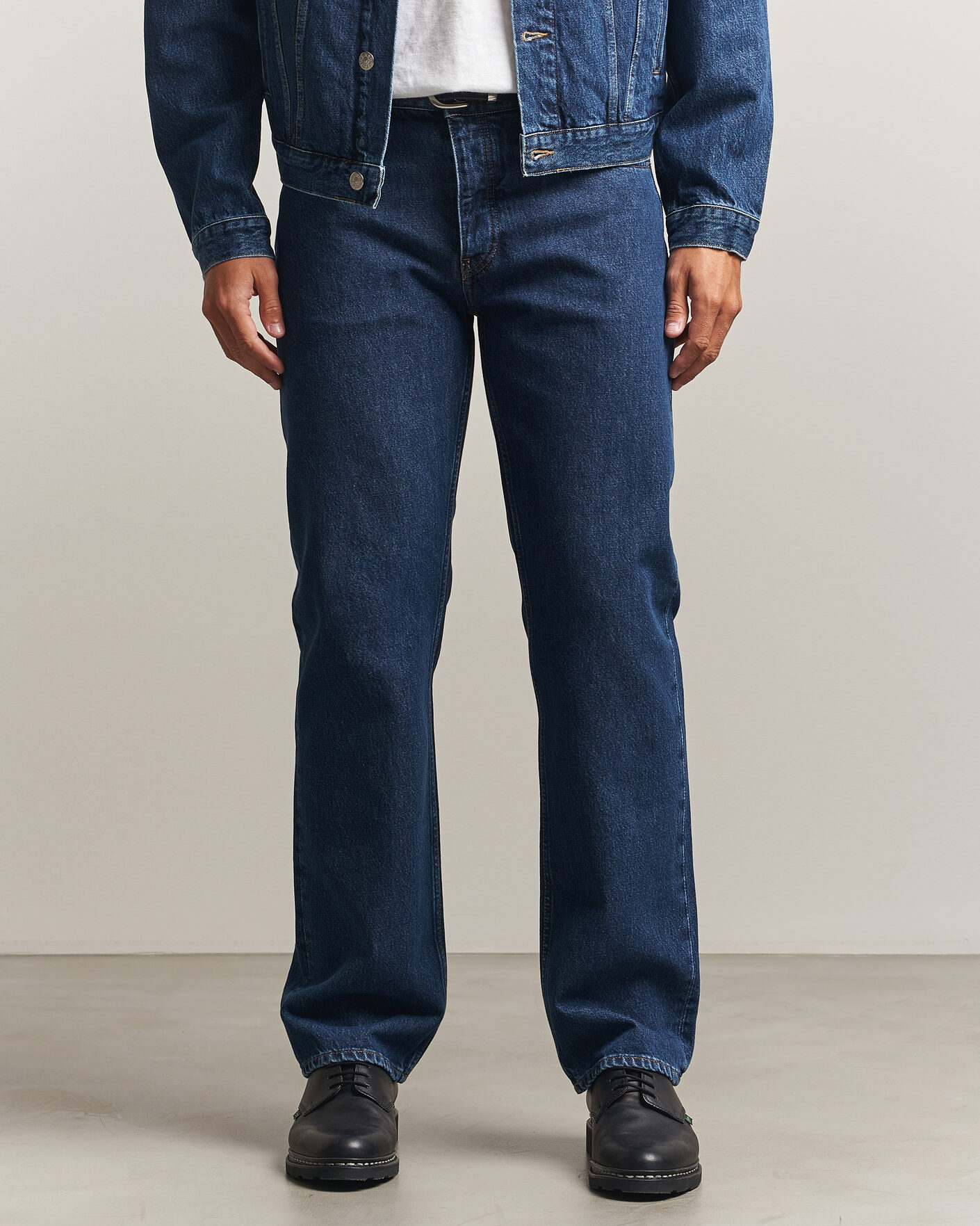Men | Jeans | Sunflower | Low Straight Jeans Blue Wash