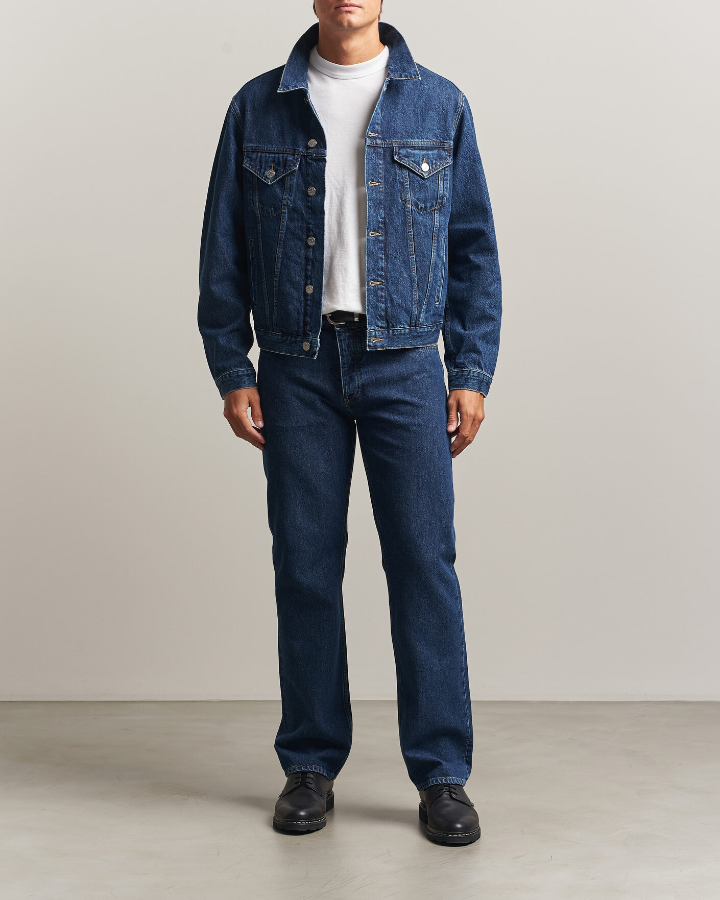 Men | Coats & Jackets | Sunflower | Trucker Denim Jacket Blue Wash