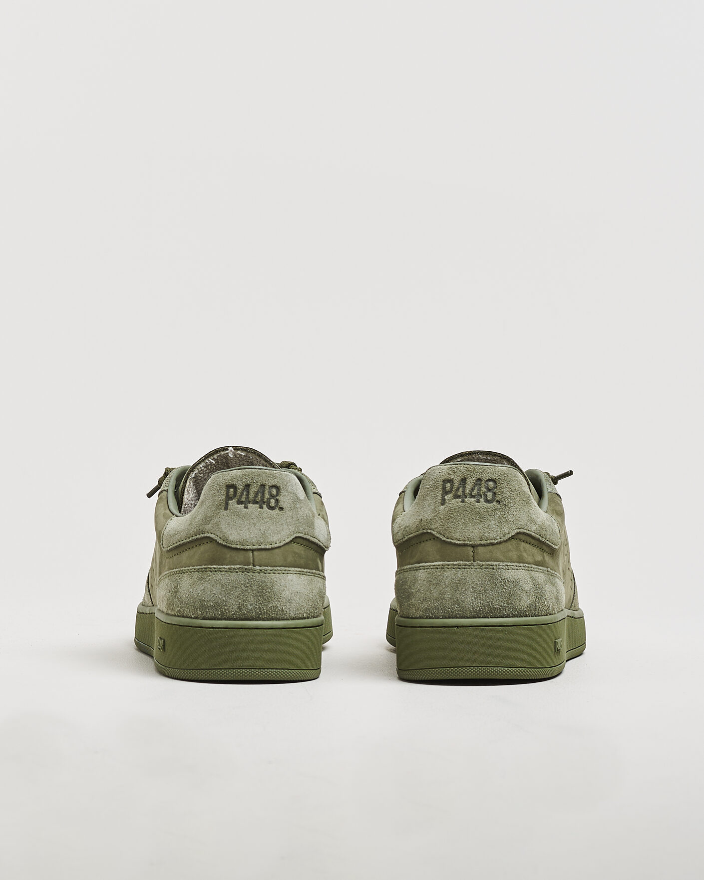 Men | Sneakers | P448 | Vert Leather Sneaker Army Green