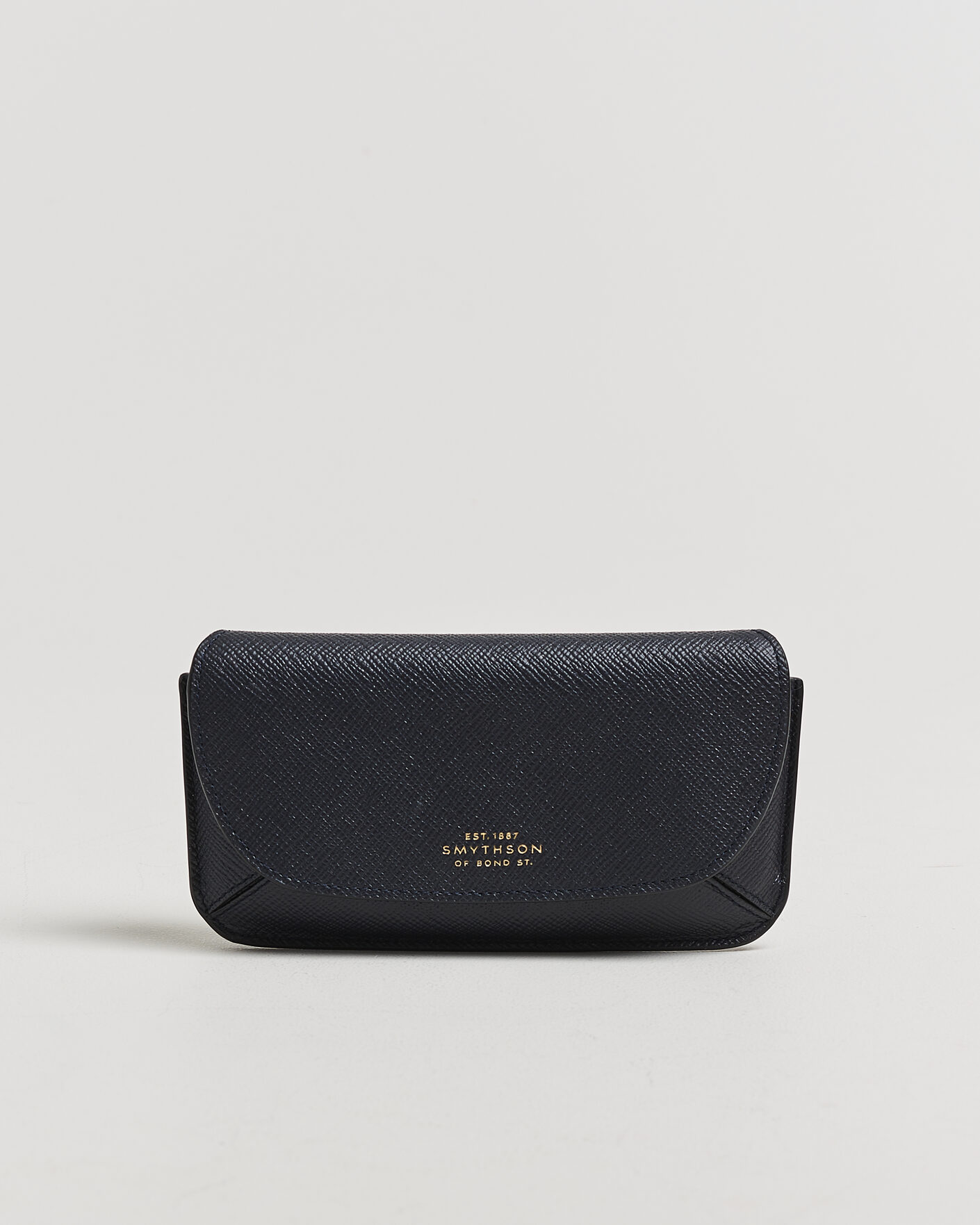 Men | Sunglasses | Smythson | Panama Hard Sunglasses Case Navy