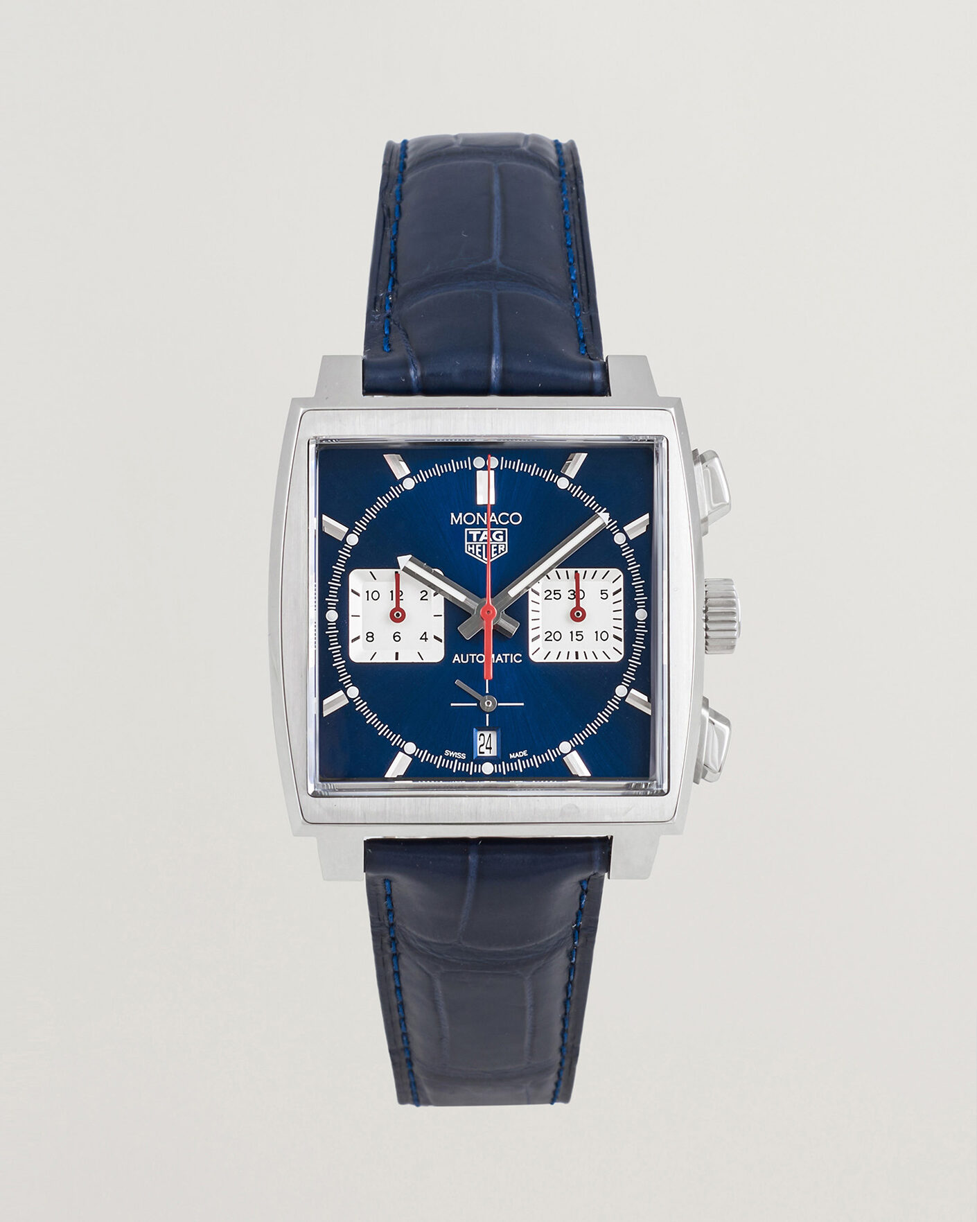 Men | Tag Heuer Pre-Owned Monaco Caliber 02  | Tag Heuer Pre-Owned | Monaco Caliber 02 