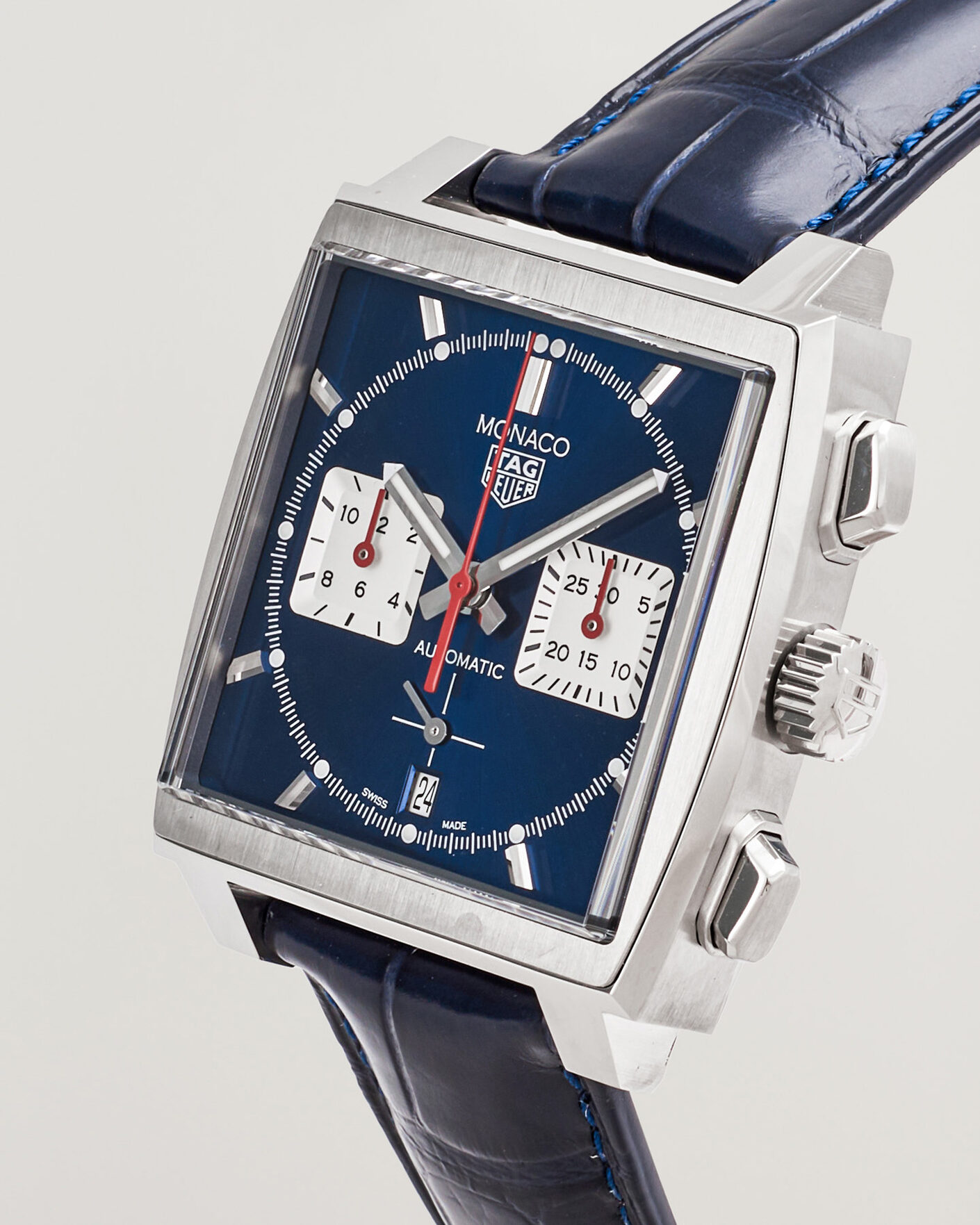 Men | Tag Heuer Pre-Owned Monaco Caliber 02  | Tag Heuer Pre-Owned | Monaco Caliber 02 