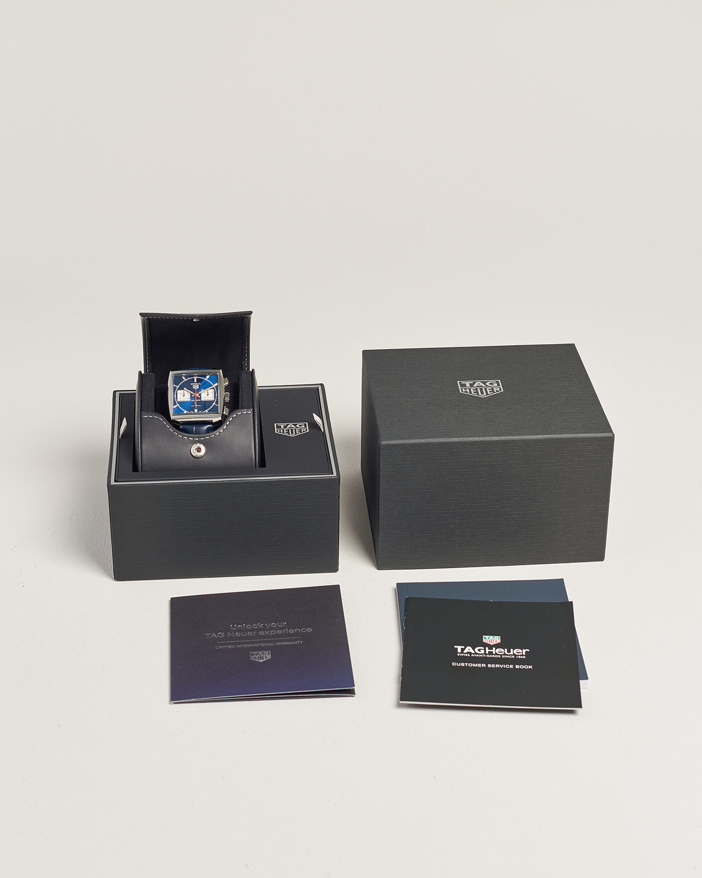 Men | Tag Heuer Pre-Owned Monaco Caliber 02  | Tag Heuer Pre-Owned | Monaco Caliber 02 
