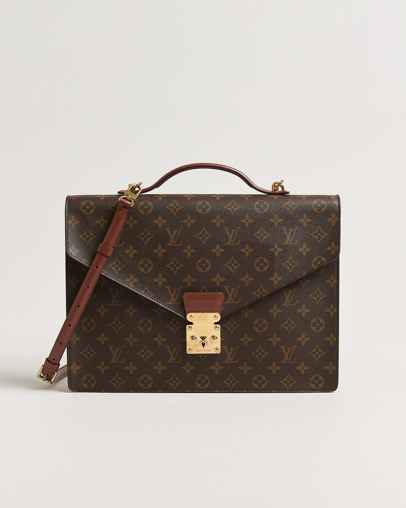 Men | Pre-Owned & Vintage Bags | Louis Vuitton Pre-Owned | Porte Document Bandouliére Monogram