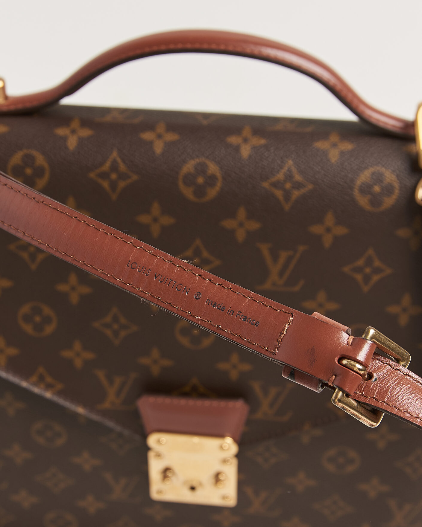 Men | Pre-Owned & Vintage Bags | Louis Vuitton Pre-Owned | Porte Document Bandouliére Monogram