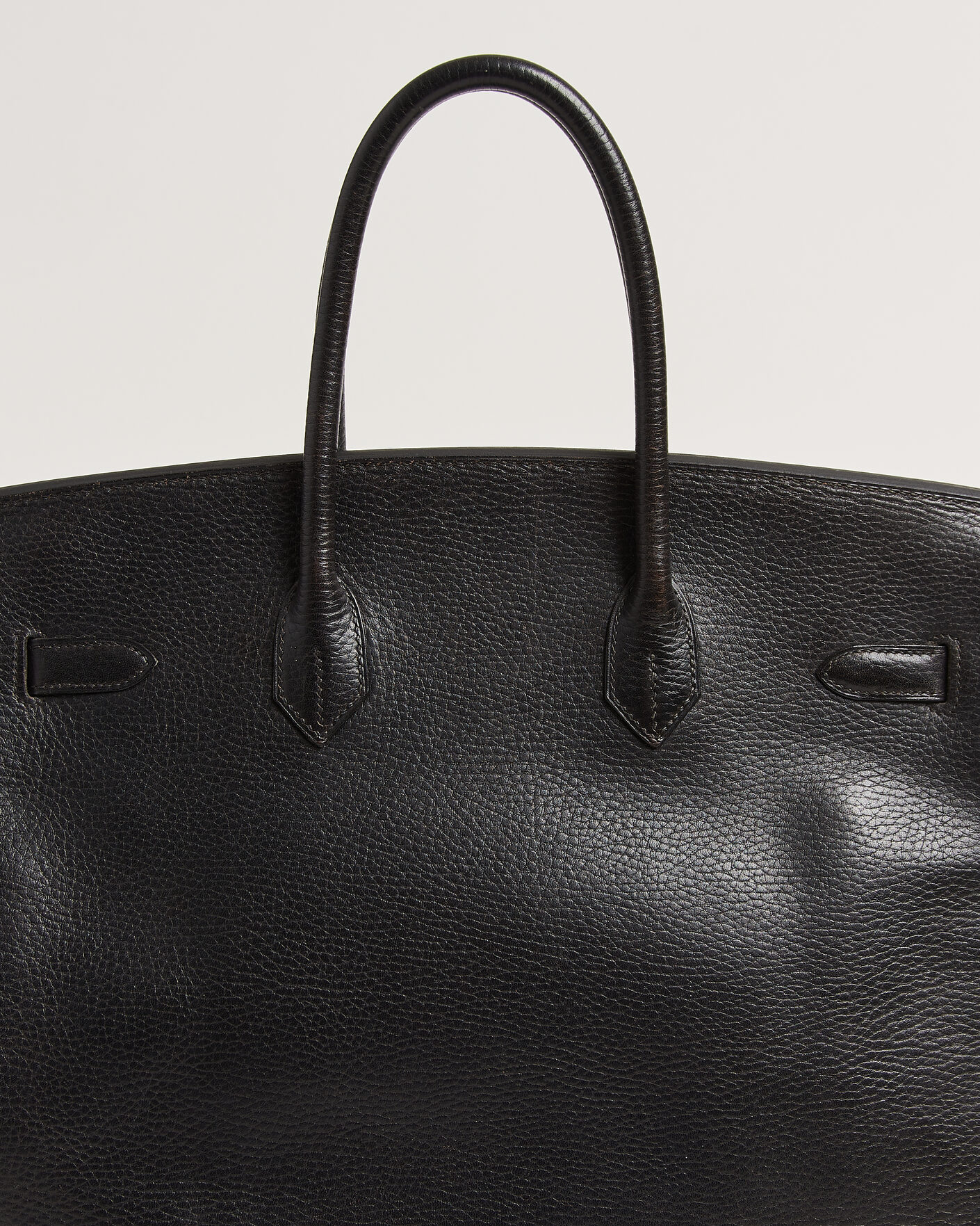 Men | Pre-Owned & Vintage Bags | Hermès Pre-Owned | Birkin 35 Retourné Ardennes Leather Black