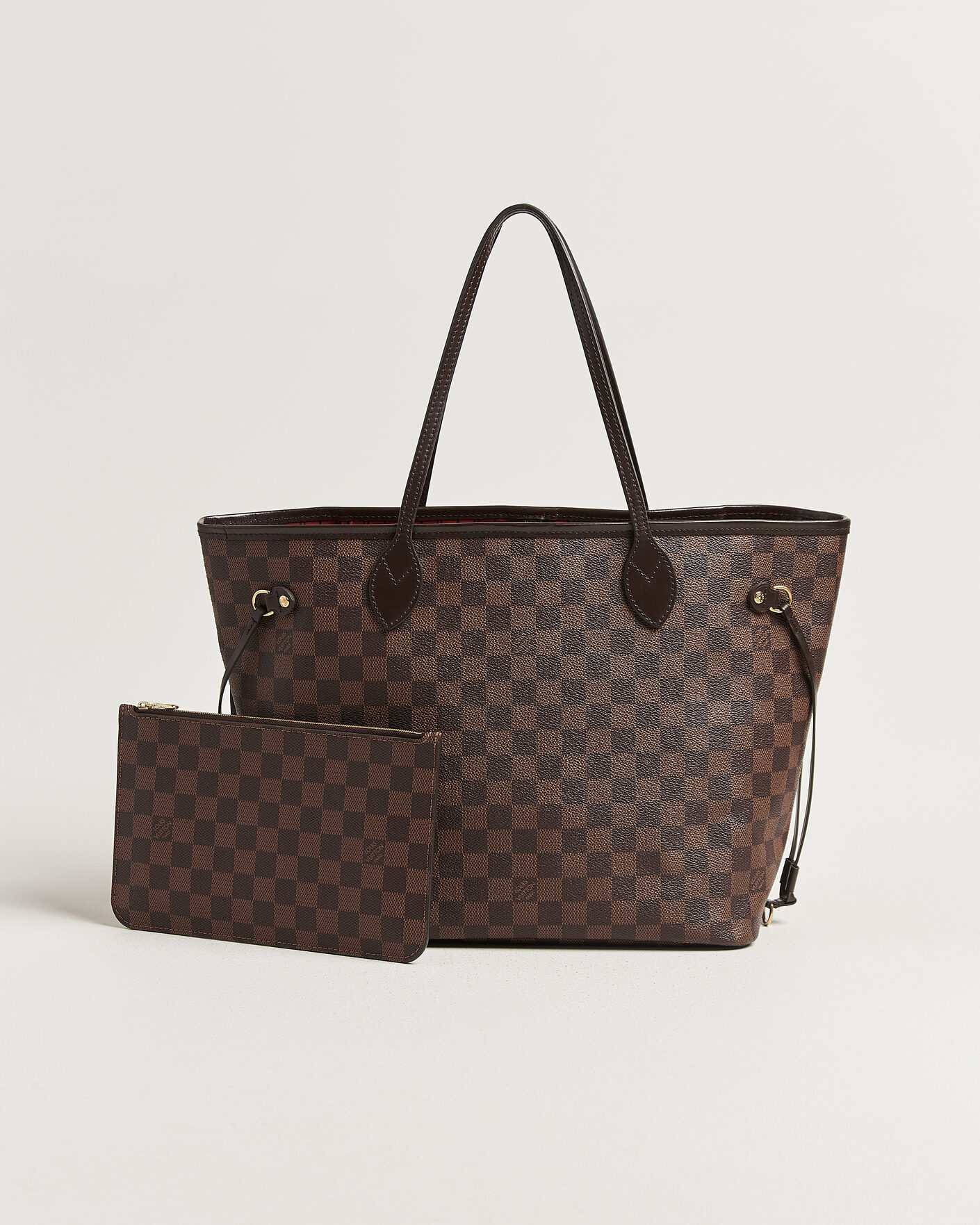 Men | Pre-Owned & Vintage Bags | Louis Vuitton Pre-Owned | Neverfull MM Damier Ebene