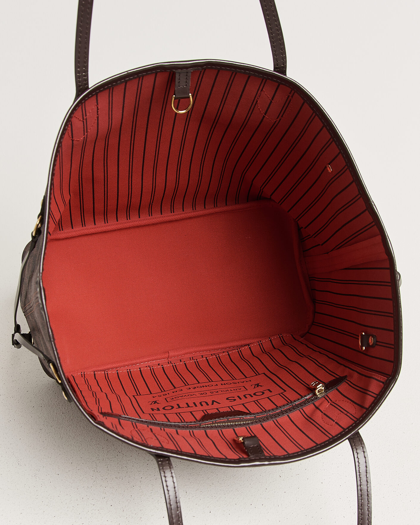 Men | Pre-Owned & Vintage Bags | Louis Vuitton Pre-Owned | Neverfull MM Damier Ebene