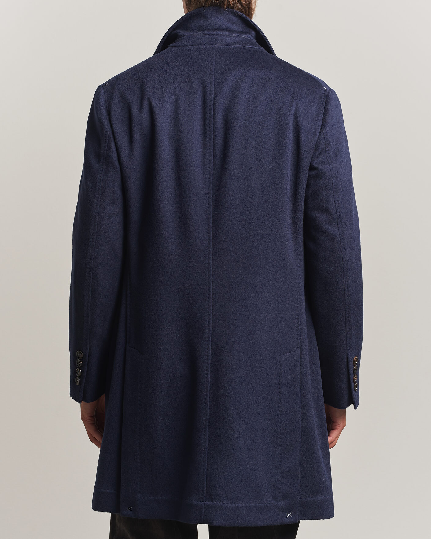 Men | Coats & Jackets | Brunello Cucinelli | Soft Wool Coat Navy