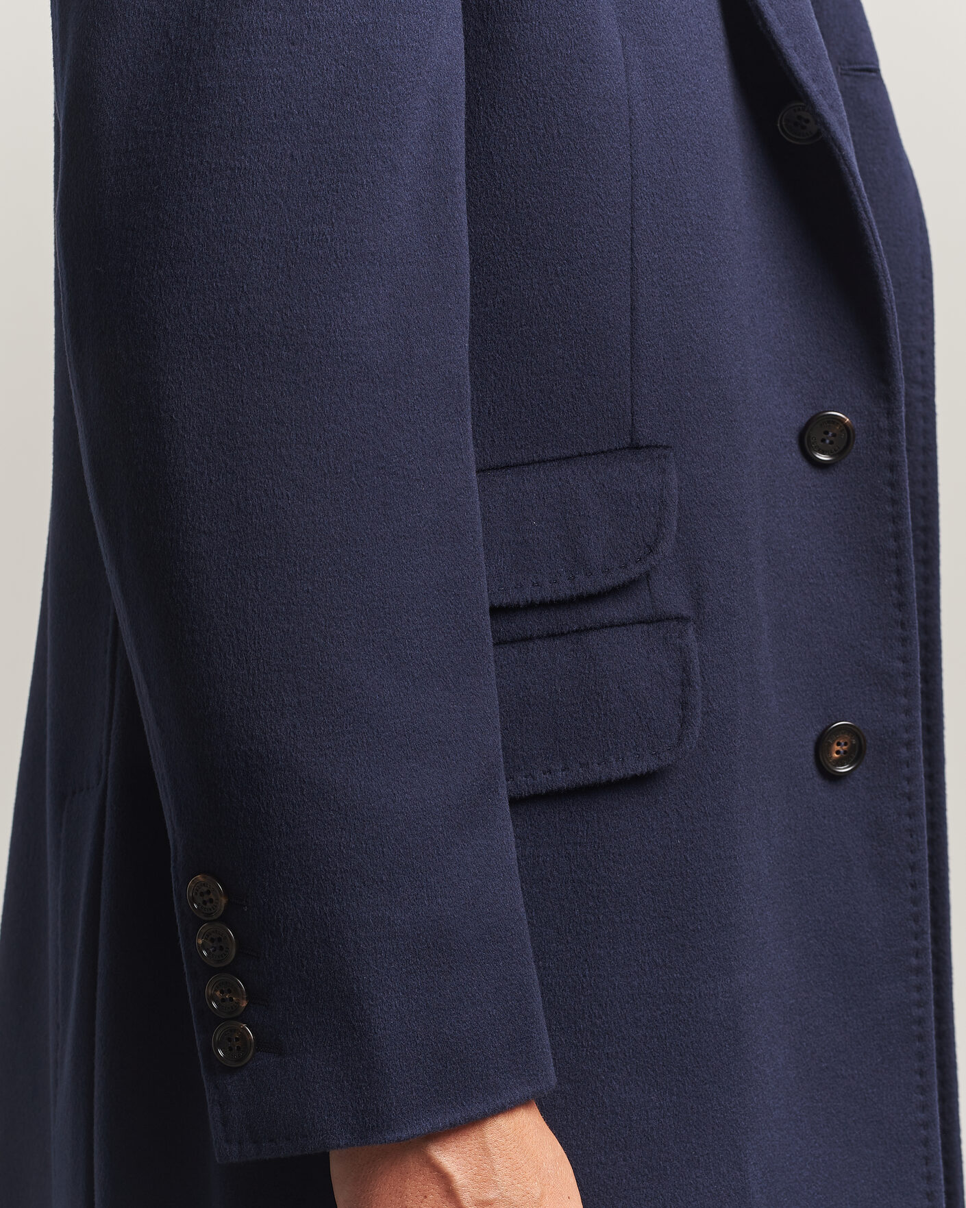 Men | Coats & Jackets | Brunello Cucinelli | Soft Wool Coat Navy